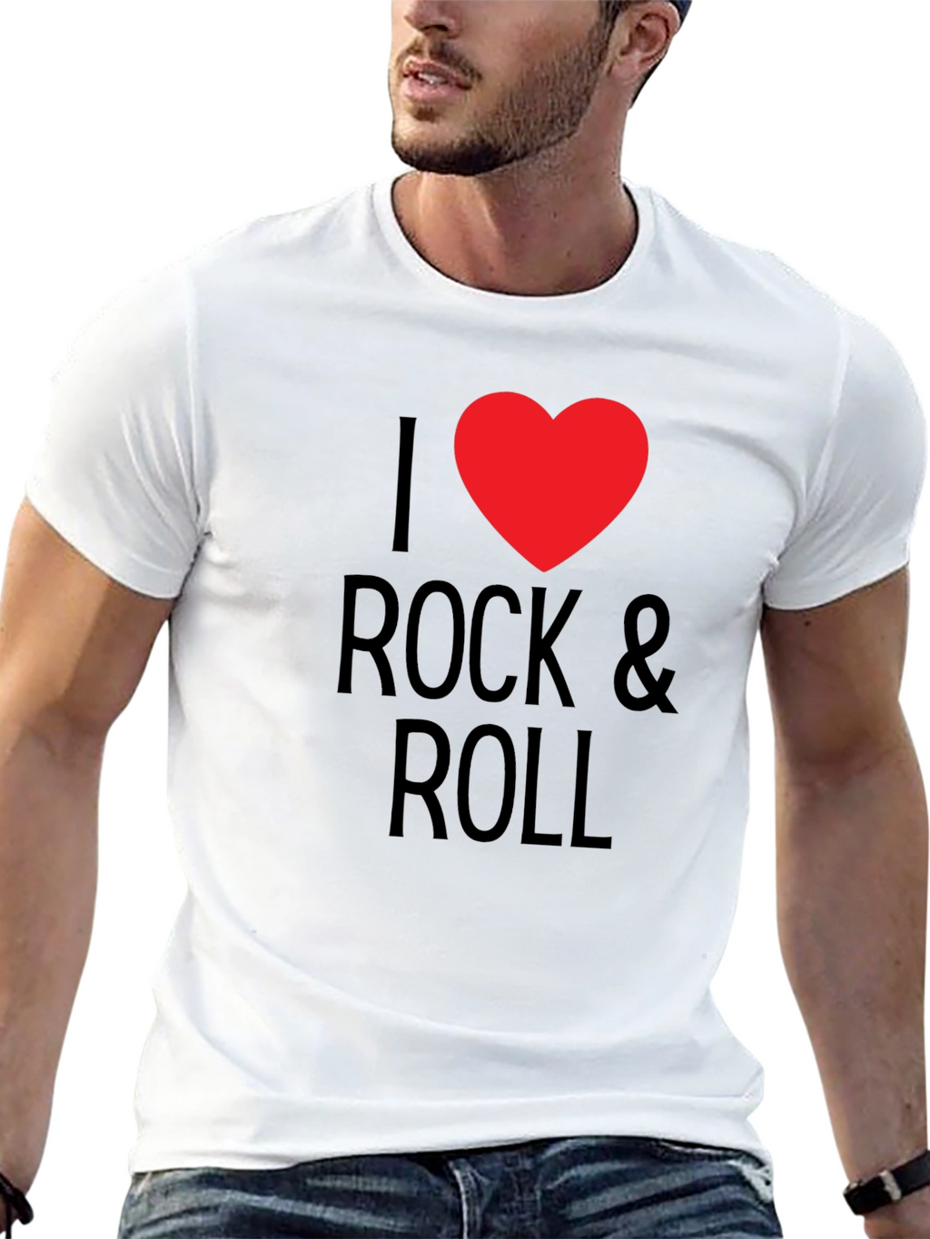 I Love Rock & Roll Graphic Tee