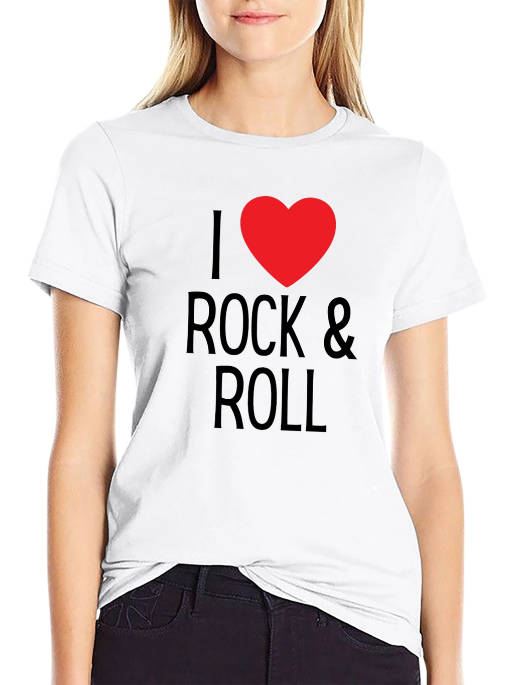 I Love Rock & Roll Graphic Tee