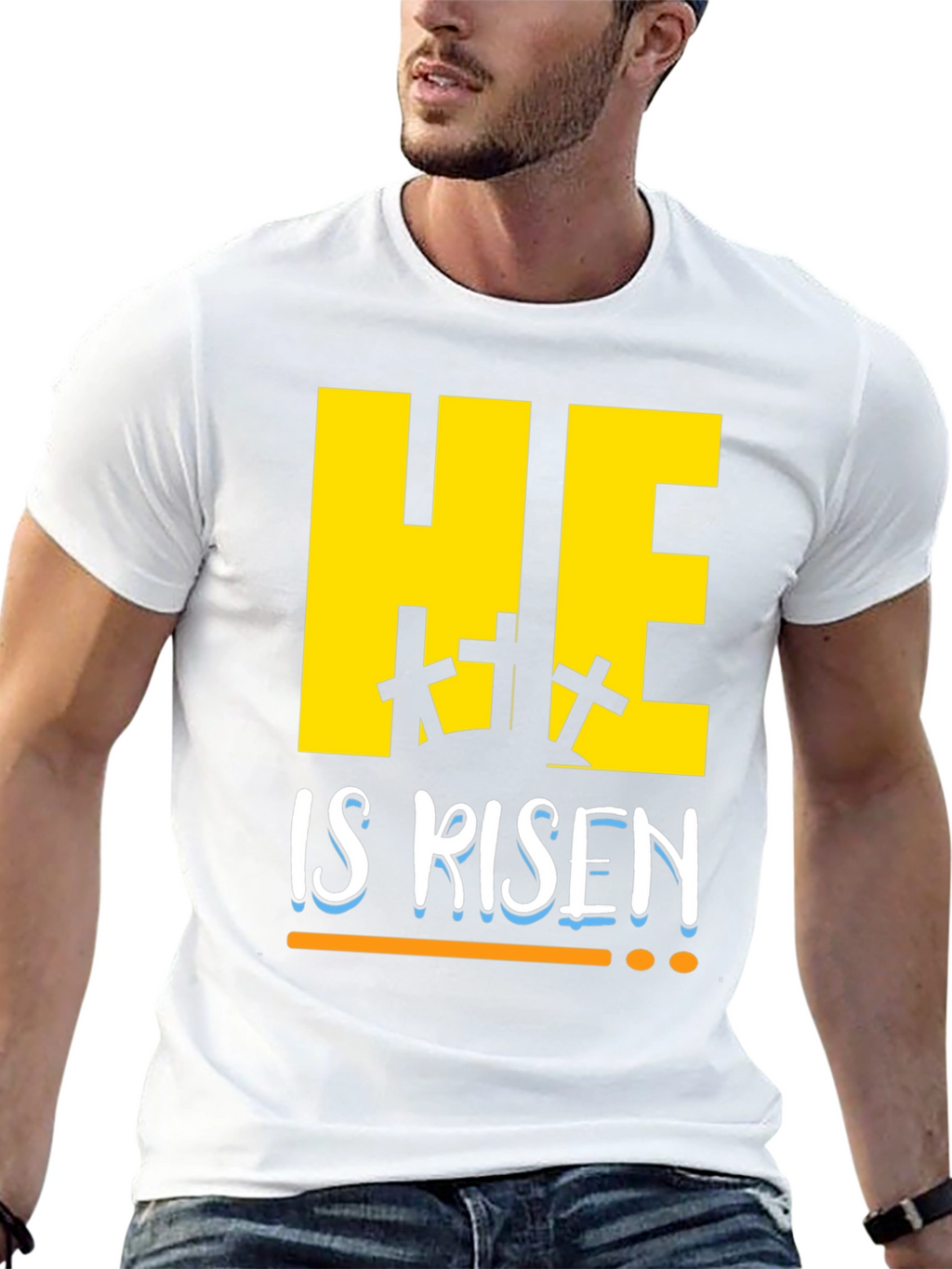 He Is Risen T-Shirt - Easter Holiday Tee