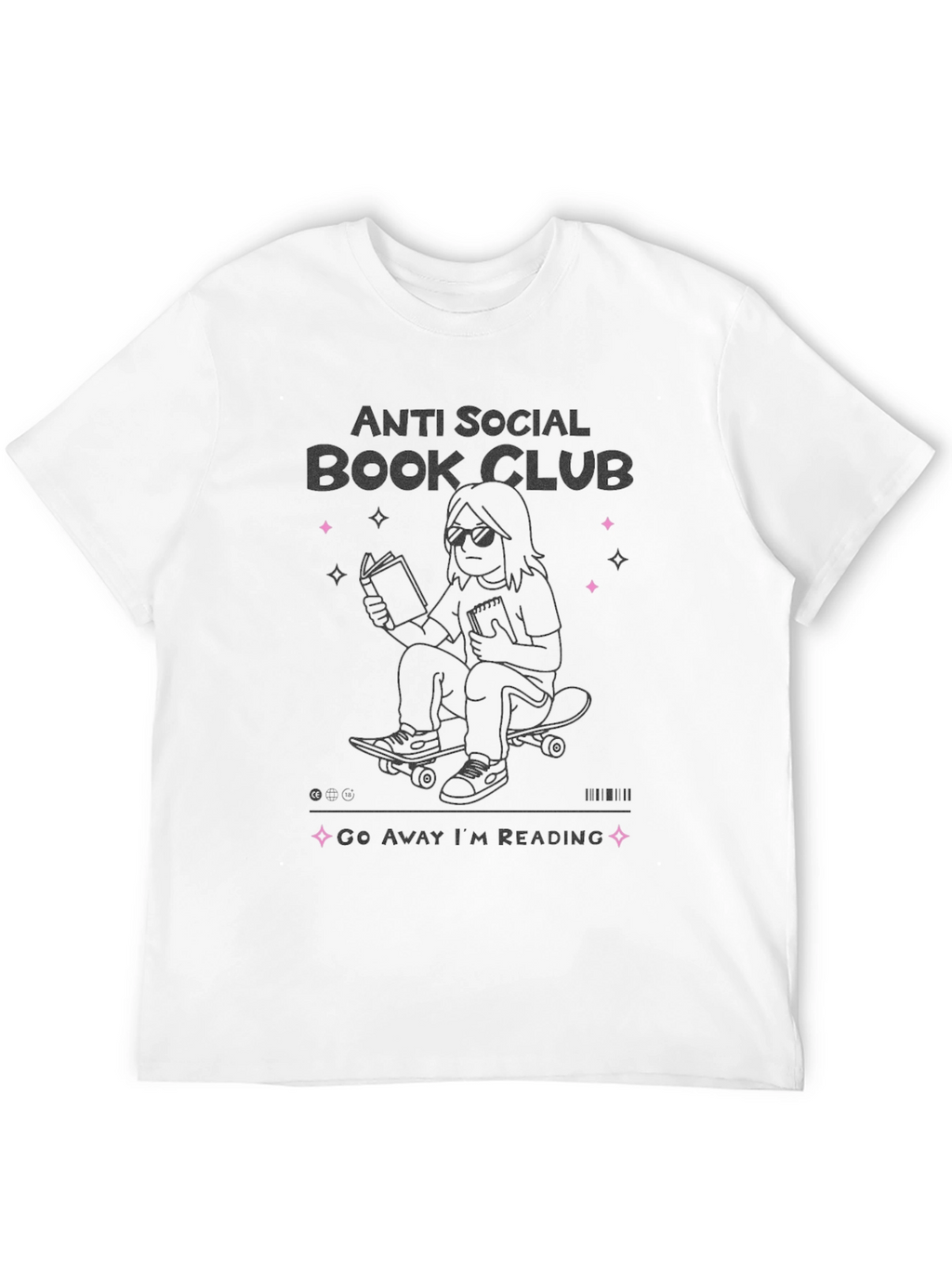 Anti Social Book Club Graphic Tee