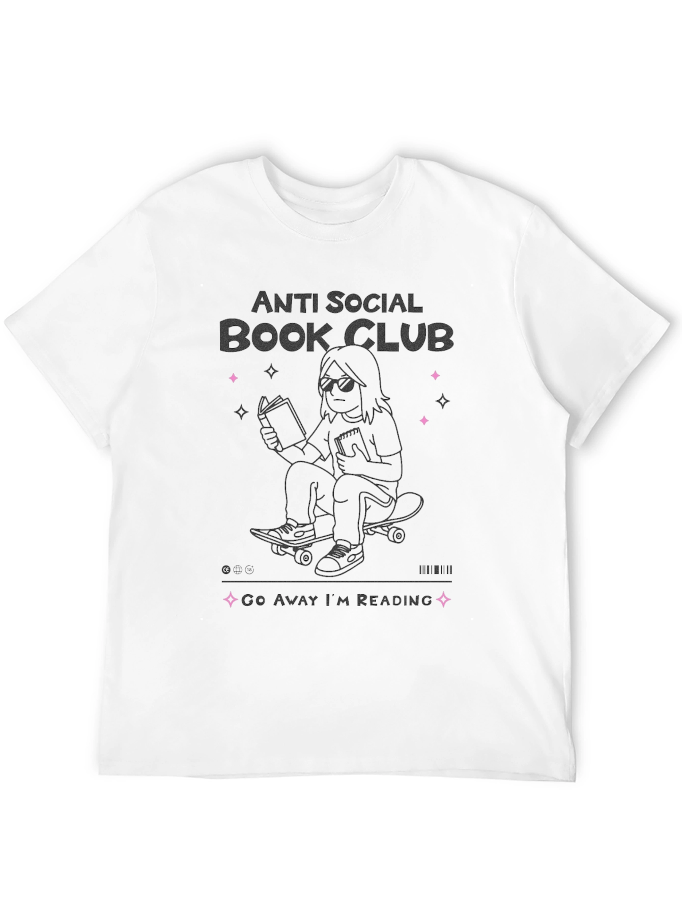 Anti Social Book Club Graphic Tee