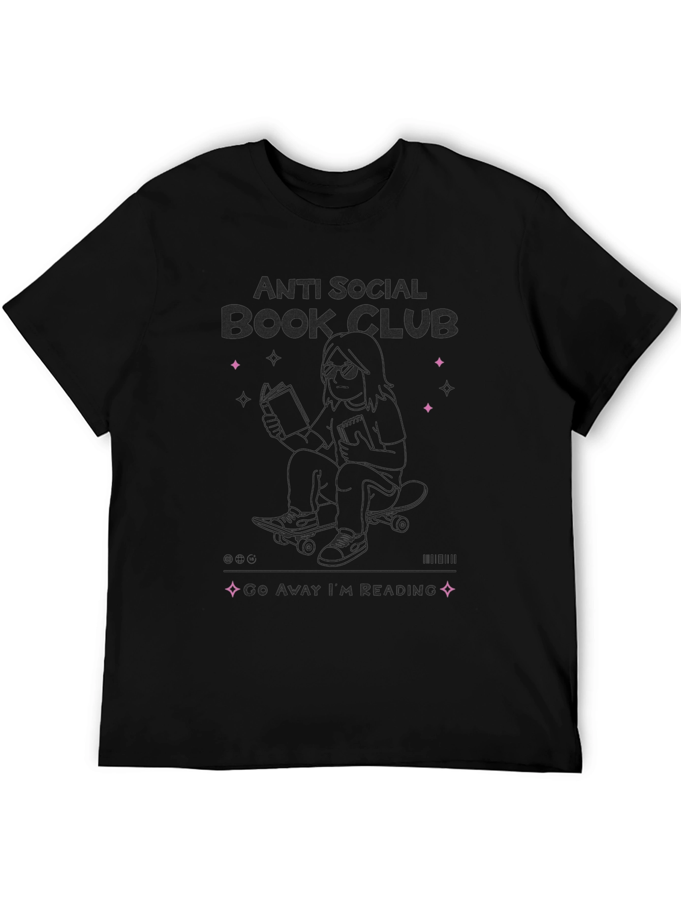 Anti Social Book Club Graphic Tee