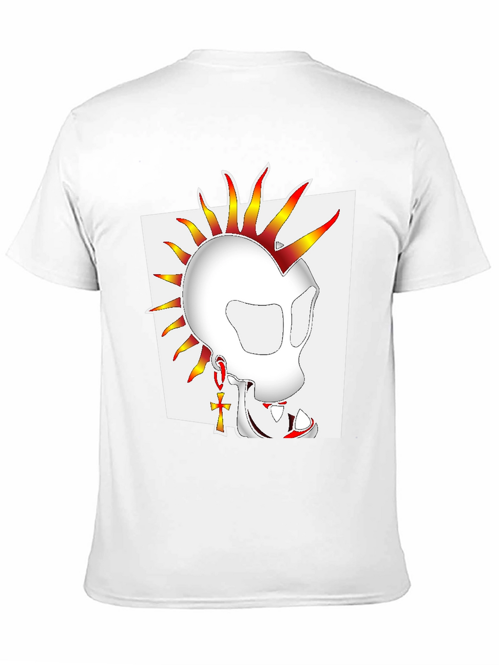Skull Punk Graphic Tee - Edgy Streetwear Style