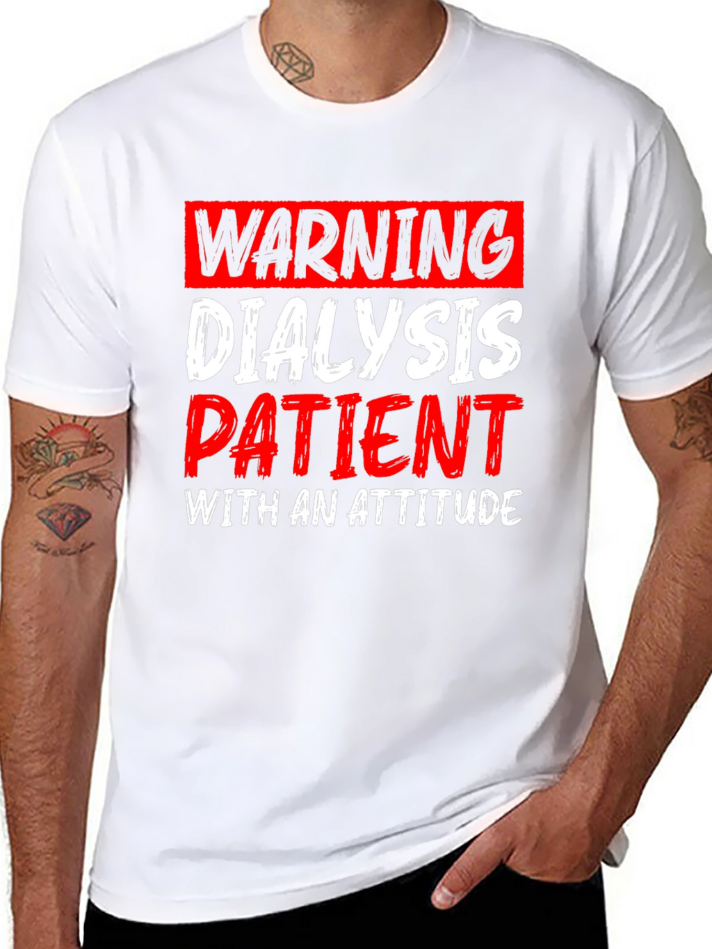 Warning Dialysis Patient T-Shirt