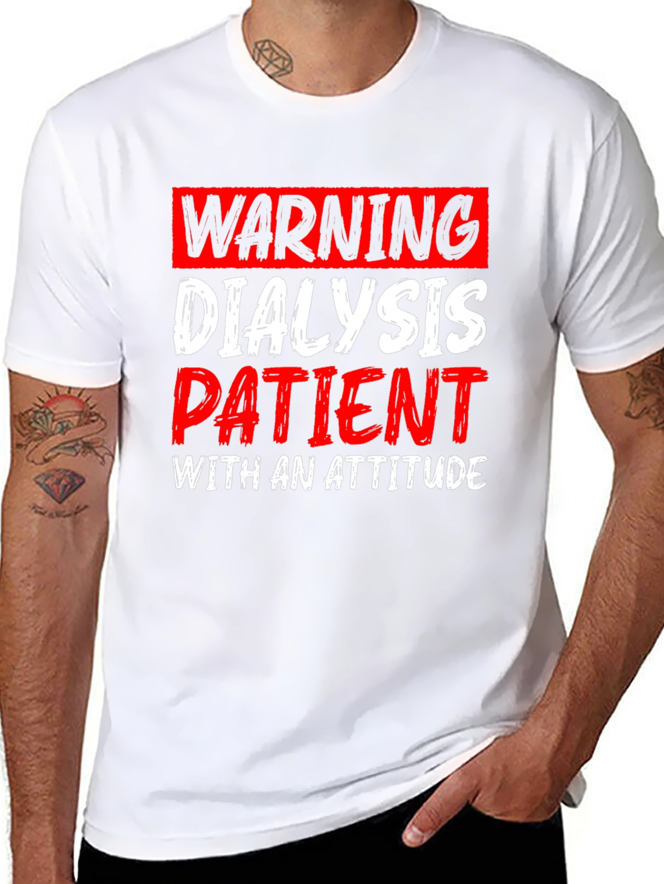 Warning Dialysis Patient T-Shirt