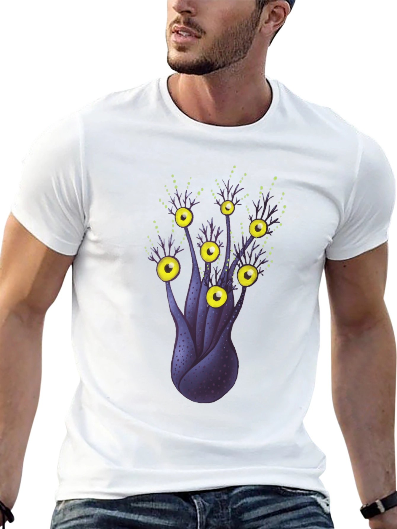 Eye See You Graphic Tee - Unique Creature Design
