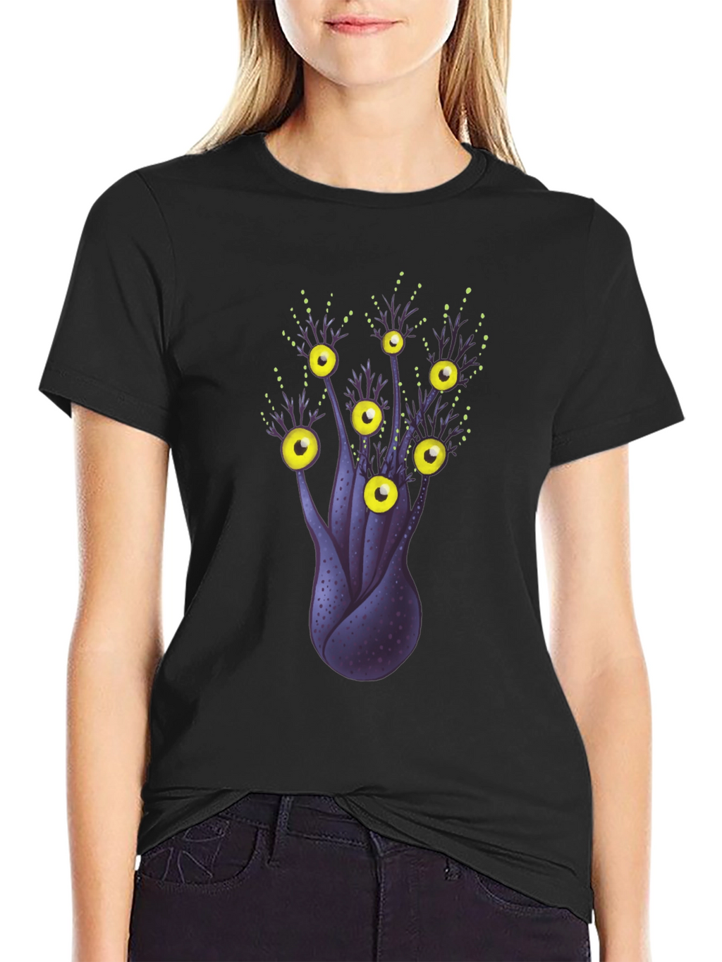 Eye See You Graphic Tee - Unique Creature Design