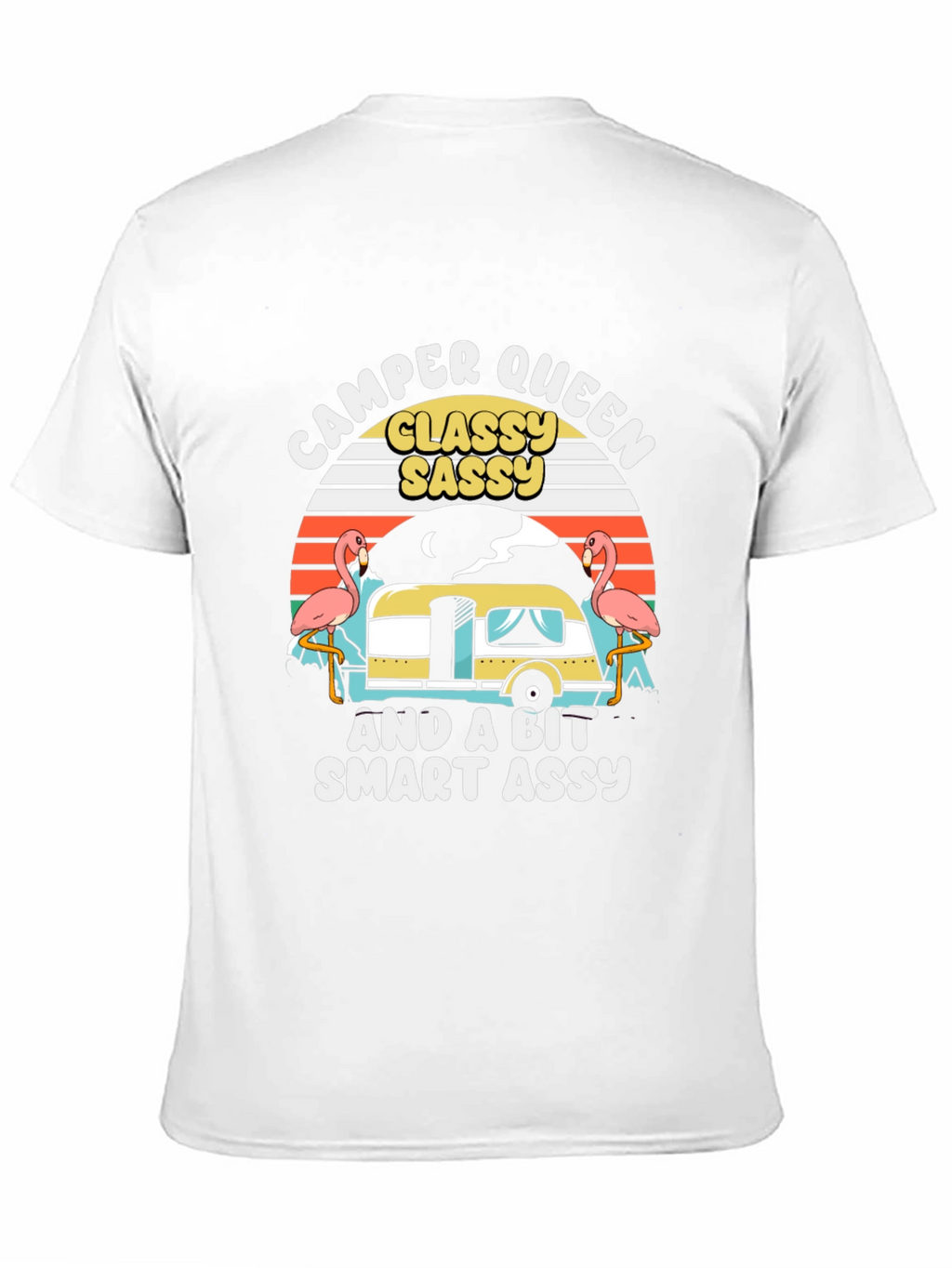 Camper Queen Graphic Tee - Classy Sassy Smart Assy
