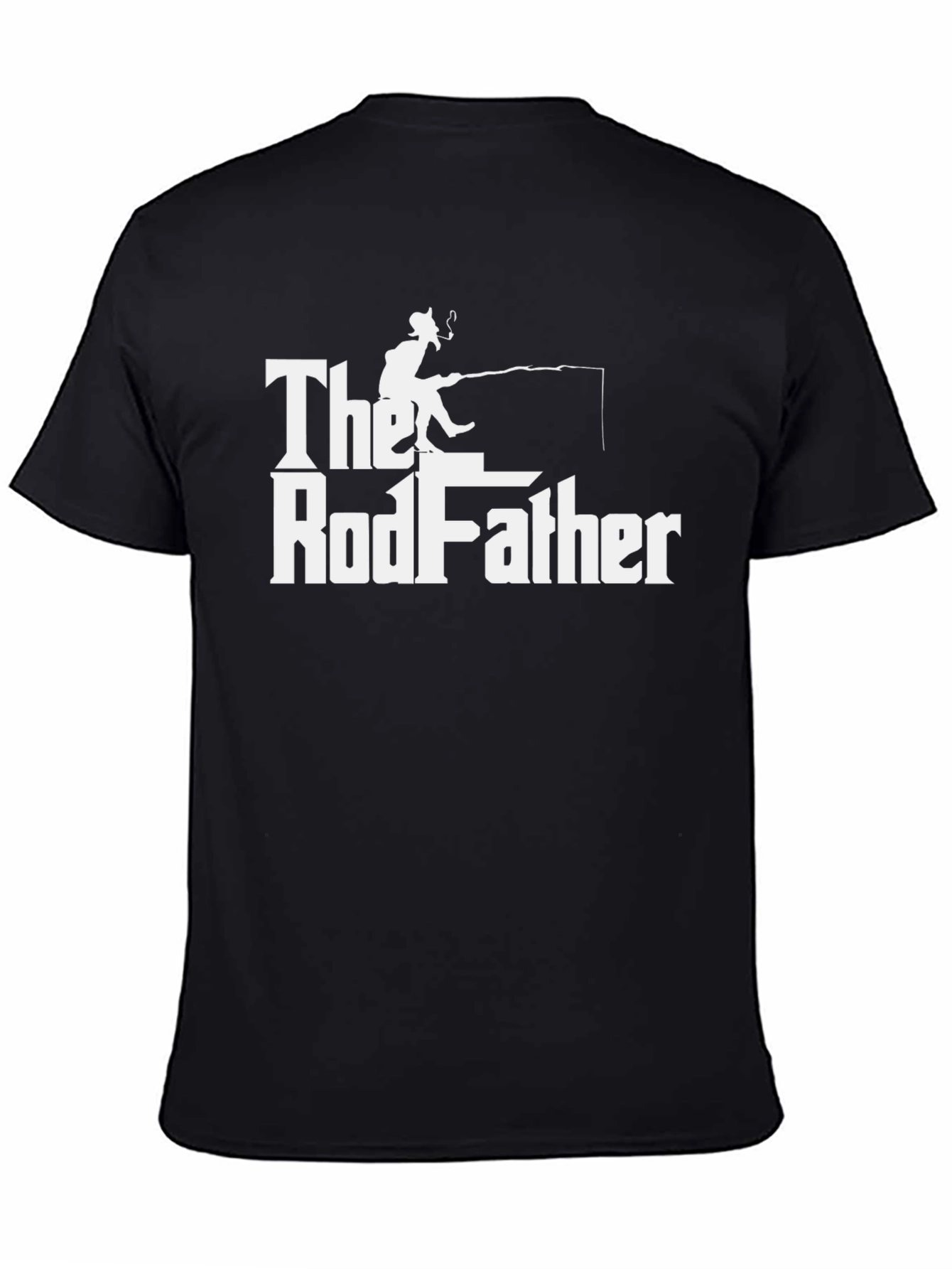 The Rodfather Fishing T-Shirt - Funny Fisherman Tee