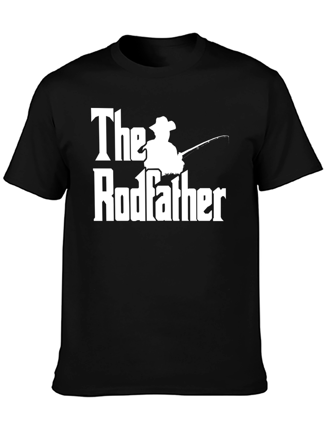 The Rodfather Fishing T-Shirt - Funny Fisherman Gift