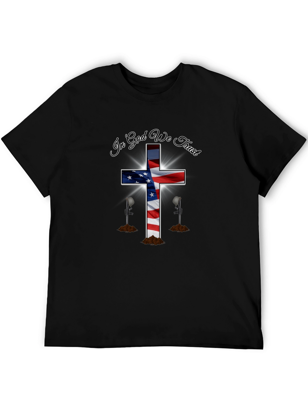 Patriotic Christian T-Shirt - In God We Trust