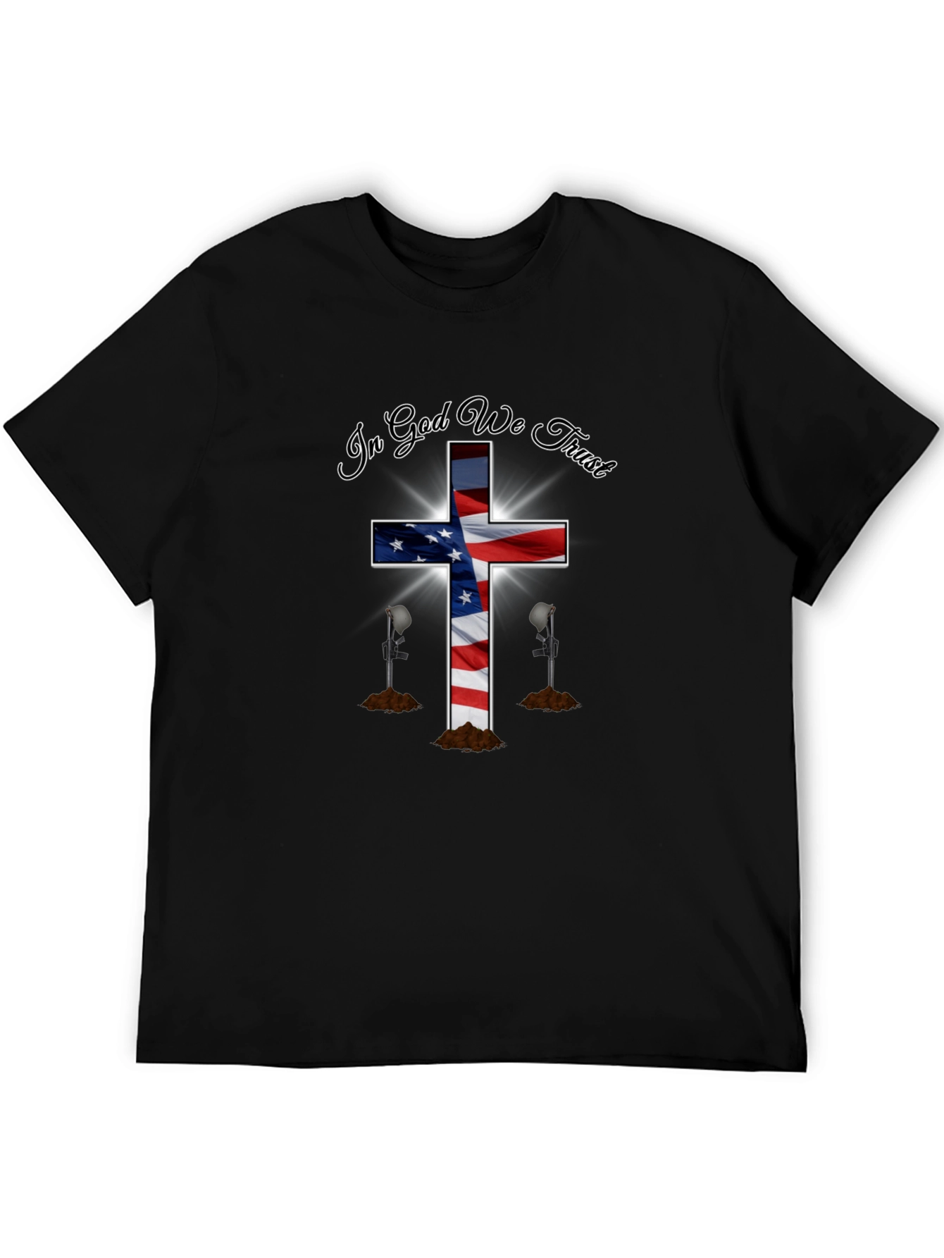 Patriotic Christian T-Shirt - In God We Trust