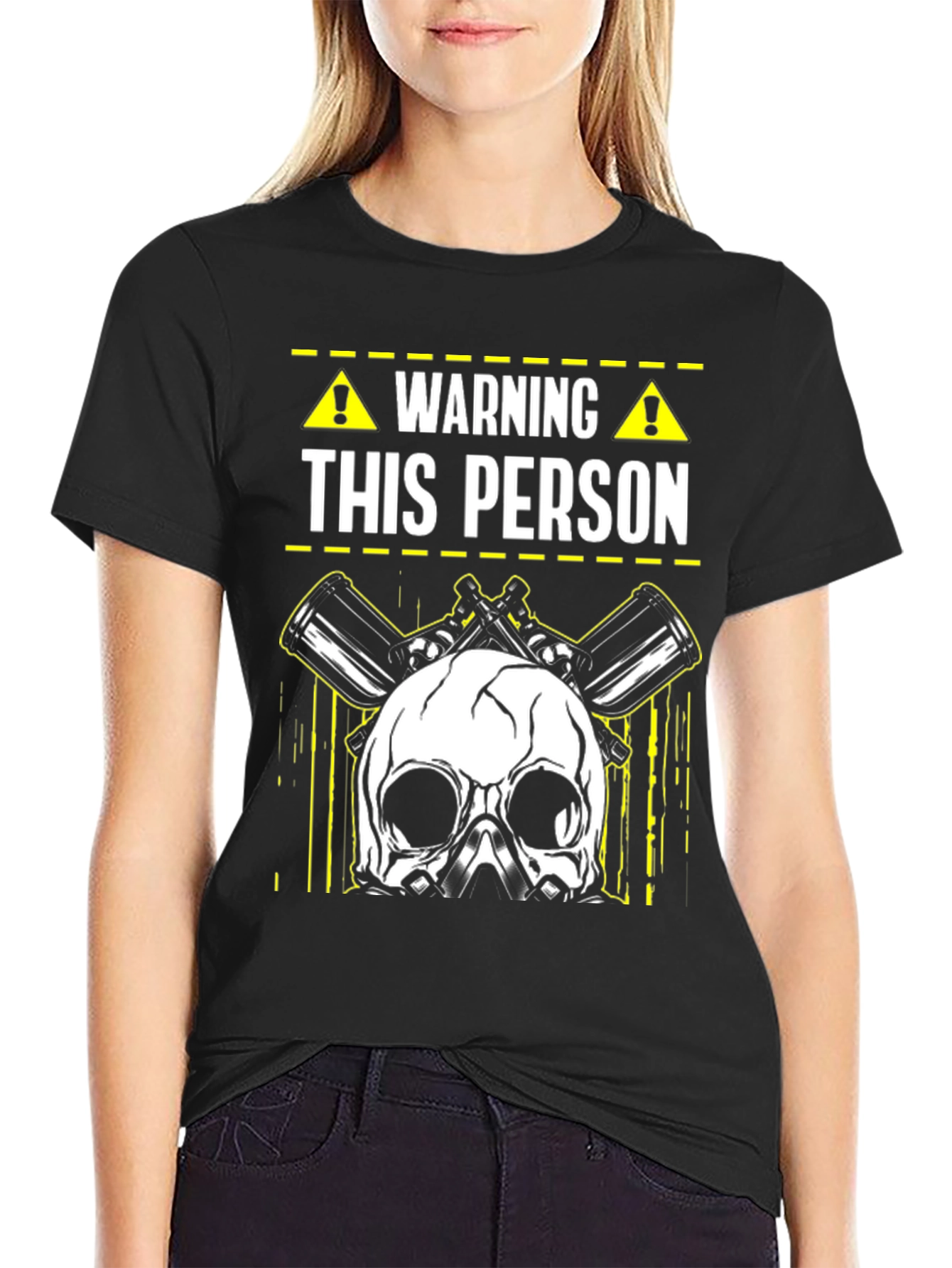 Warning Skull T-Shirt