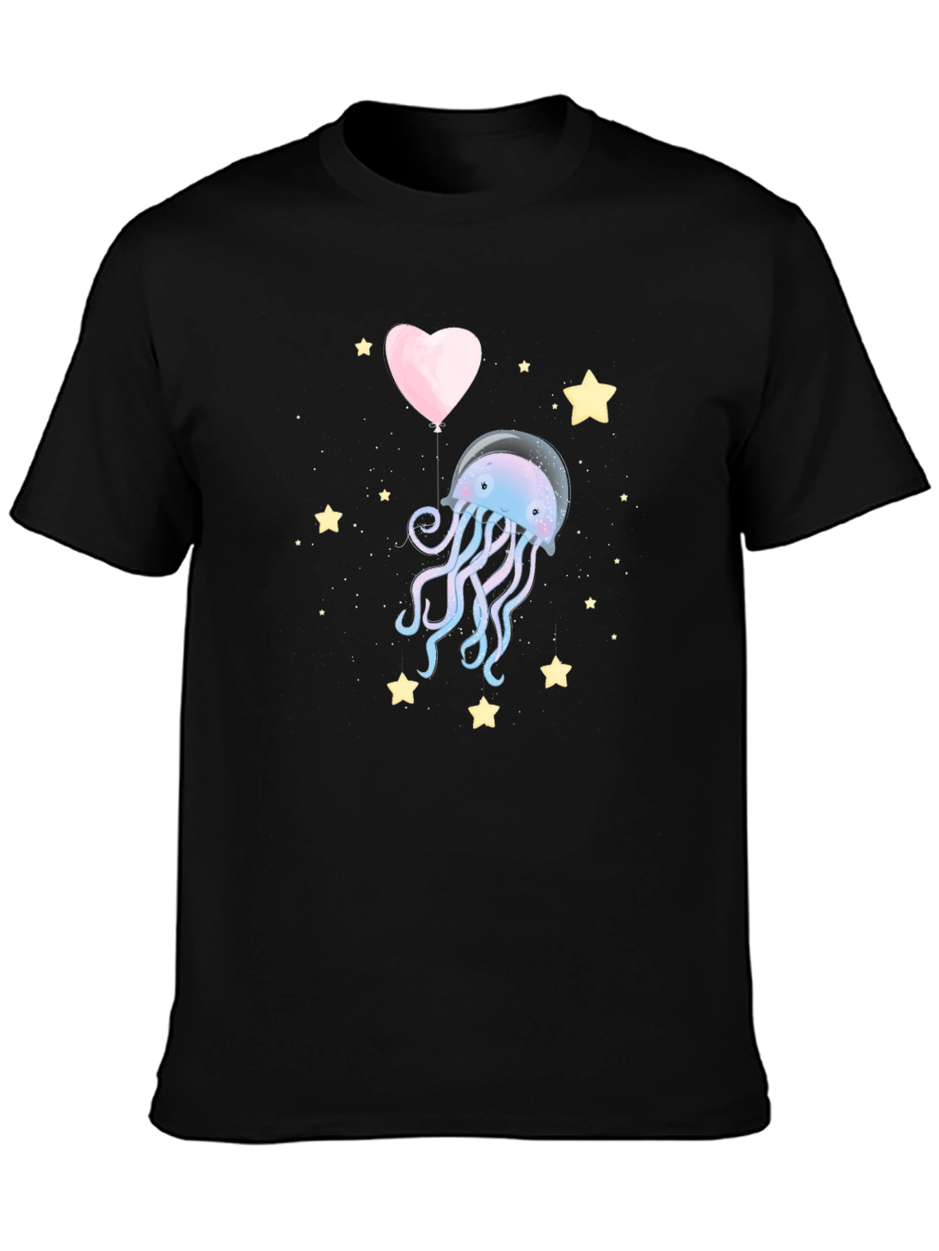 Jellyfish Heart Balloon T-Shirt