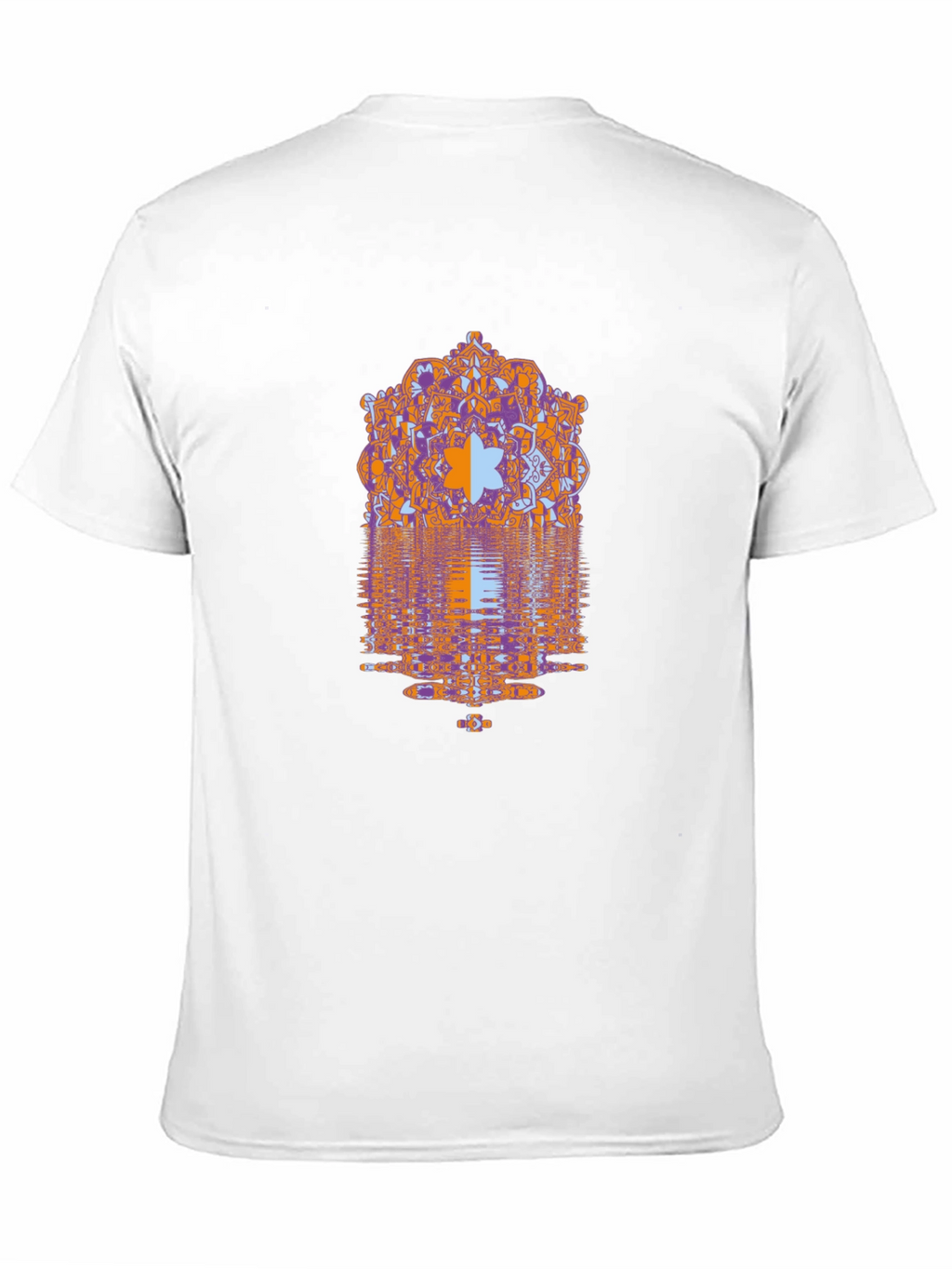 Geometric Mandala Graphic Print Mens Tee