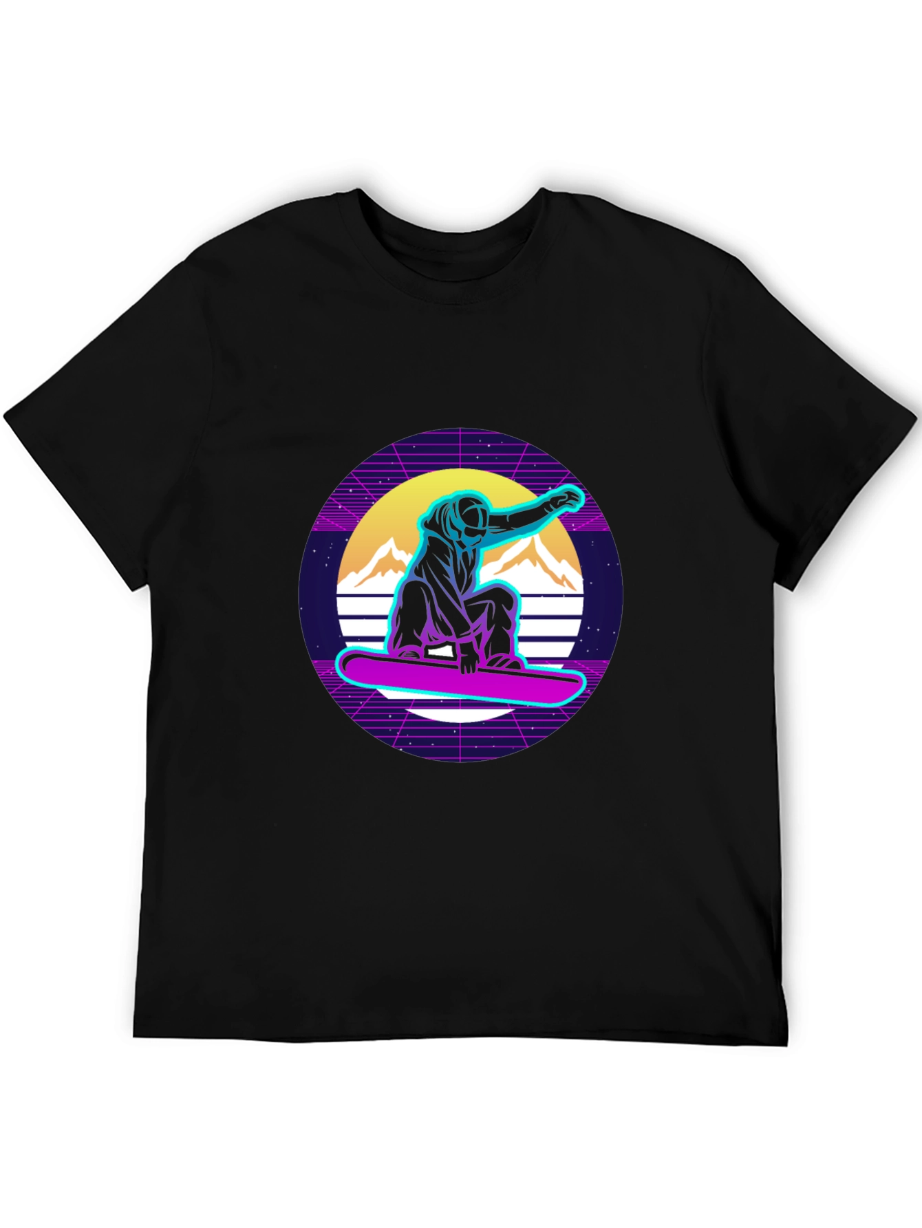 Retro Snowboarder T-Shirt - Vintage 80s Style Graphic Tee