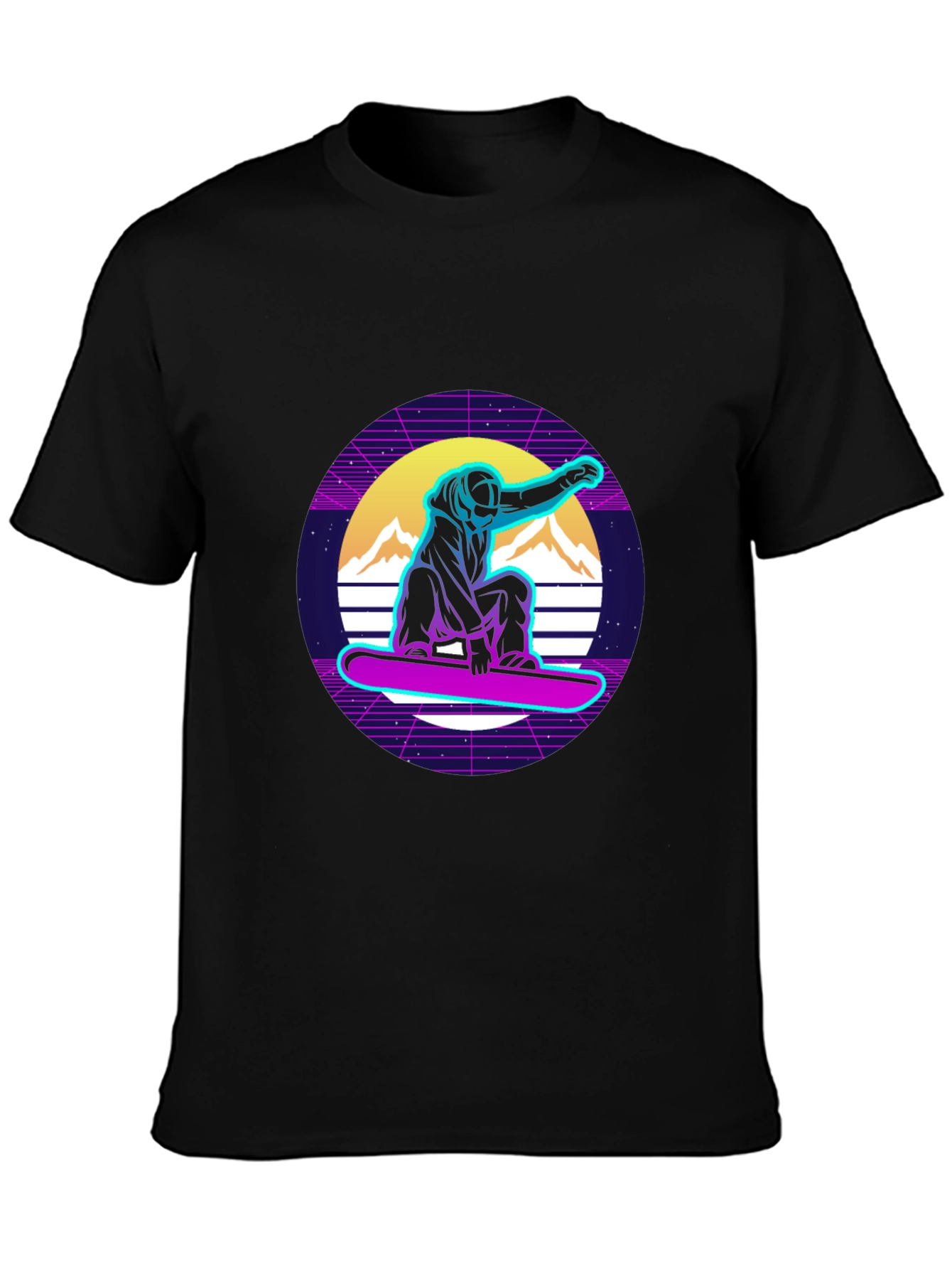 Retro Snowboarder T-Shirt - Vintage 80s Style Graphic Tee