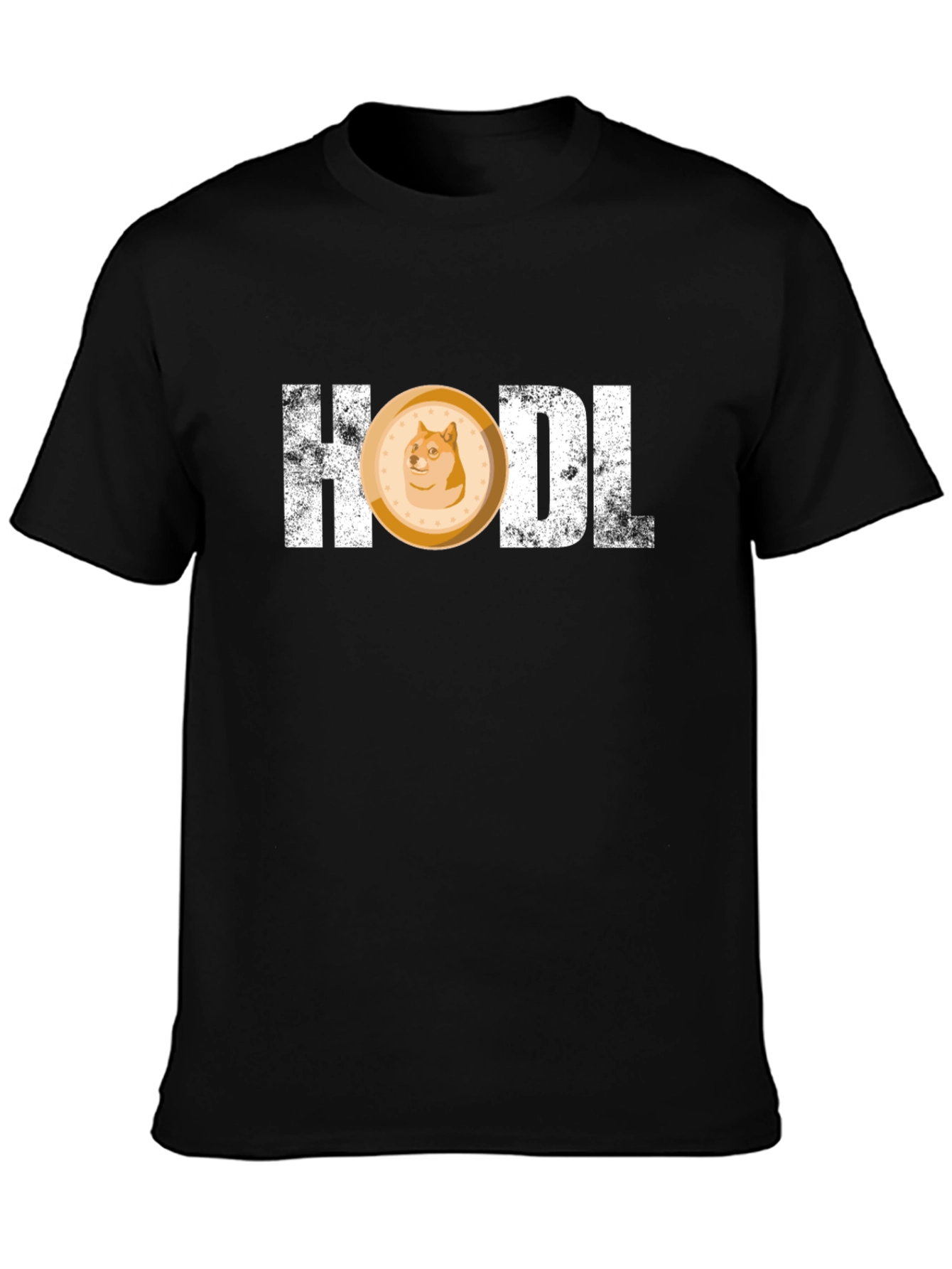 HODL Doge Coin T-Shirt - Crypto Meme Tee