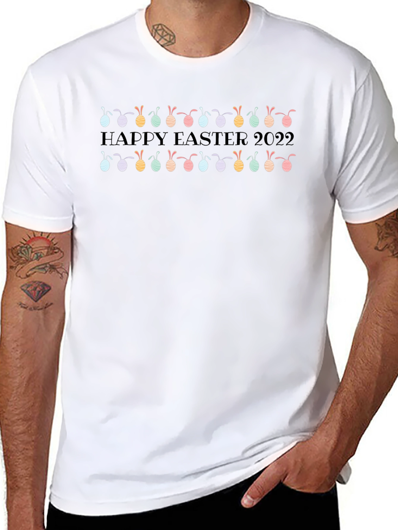 Happy Easter 2022 Bunny T-Shirt