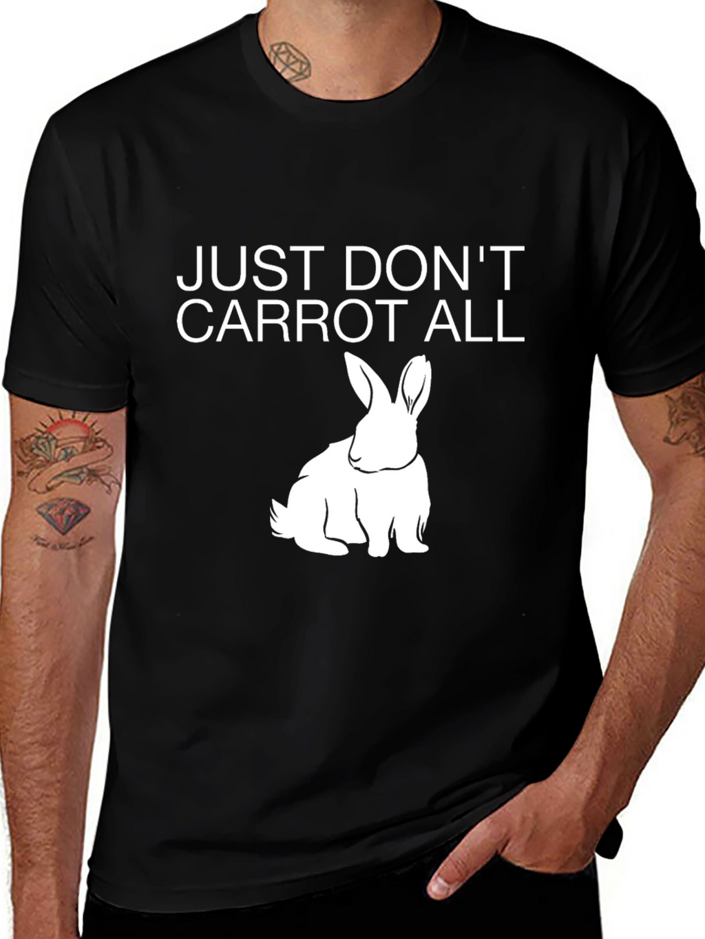 Dont Carrot All T-Shirt - Funny Rabbit Tee