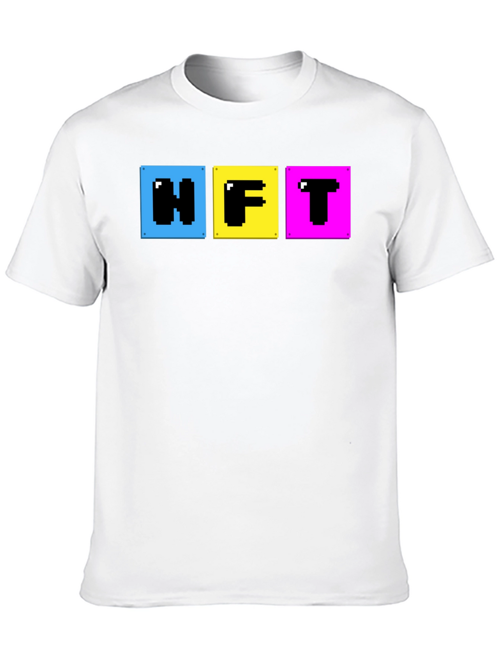 Pixelated NFT T-Shirt - Crypto Art Fashion