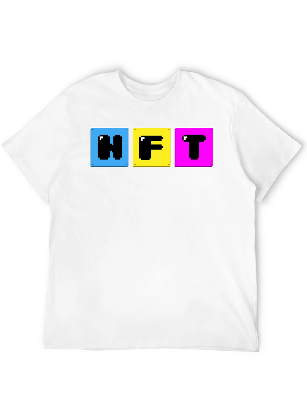 Pixelated NFT T-Shirt - Crypto Art Fashion