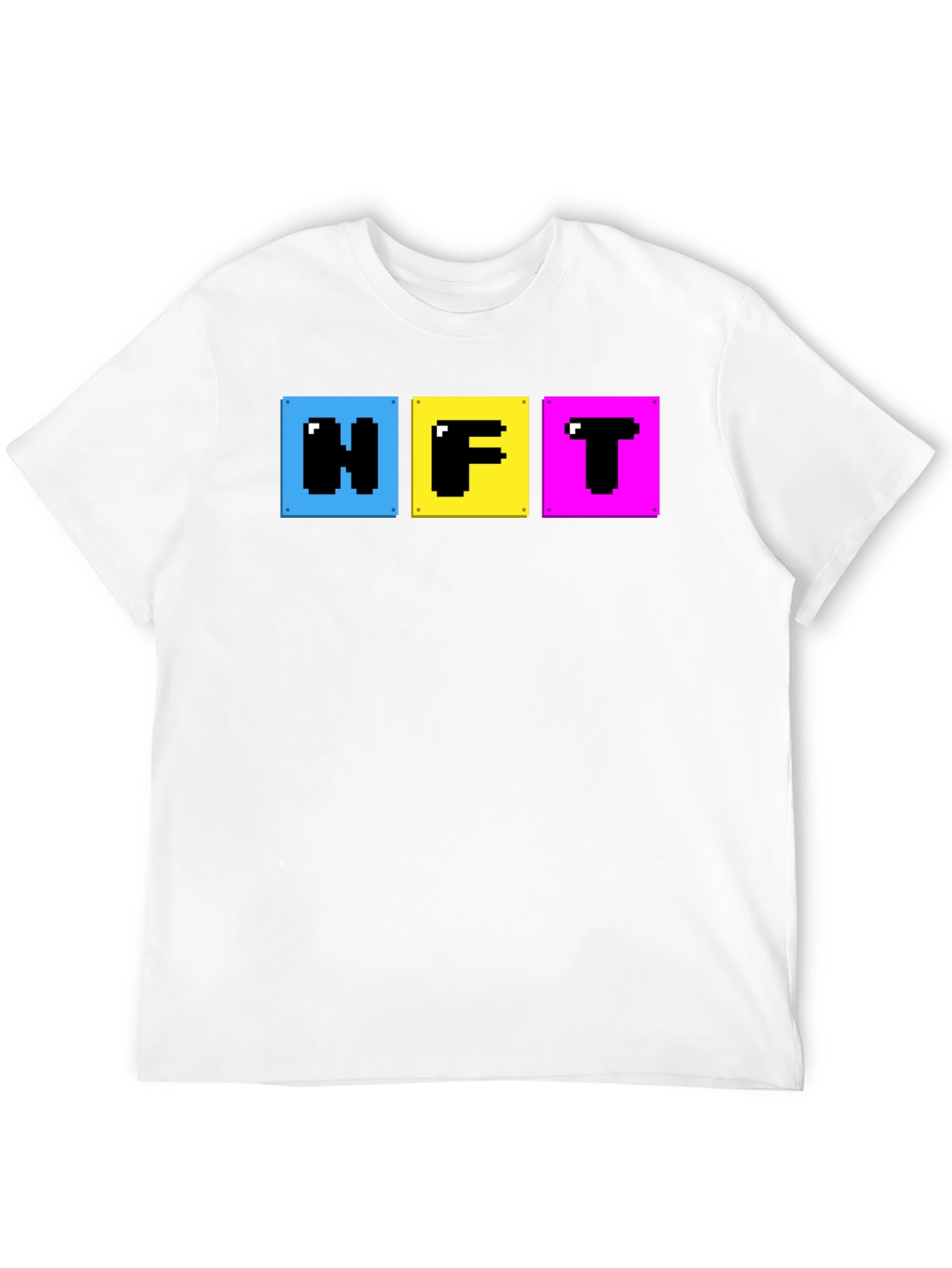 Pixelated NFT T-Shirt - Crypto Art Fashion