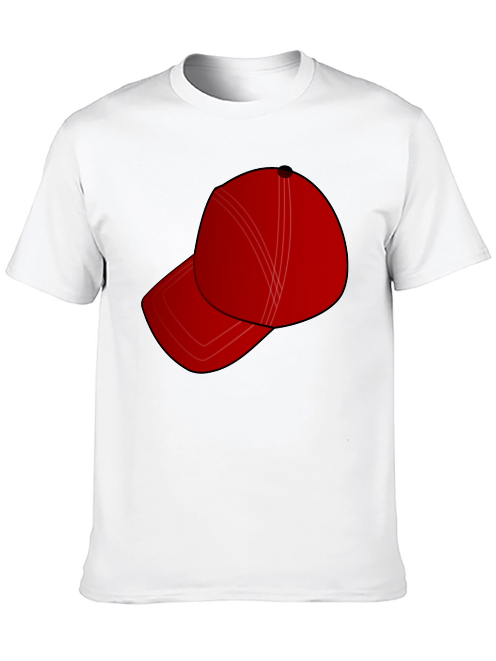 Red Hat Graphic Tee - Stylish & Casual