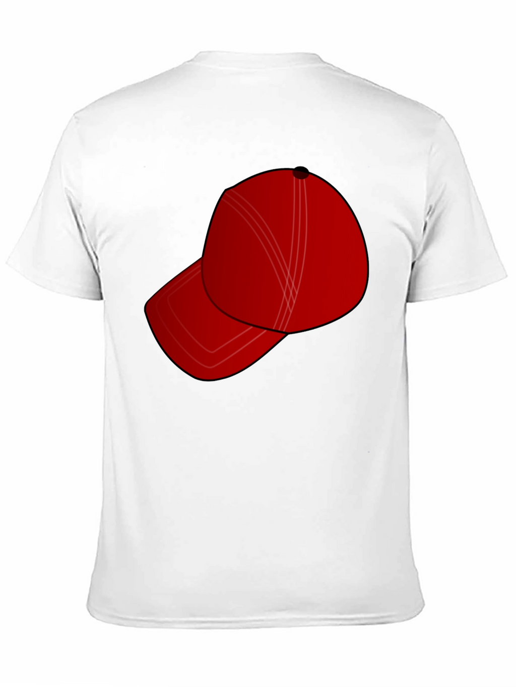 Red Hat Graphic Tee - Stylish & Casual