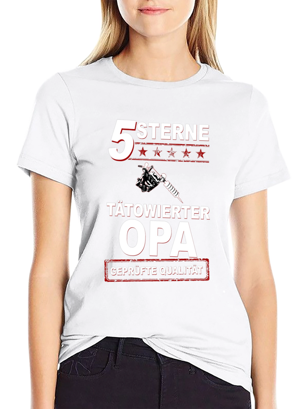 Tätowierter Opa T-Shirt - 5 Sterne Grandpa