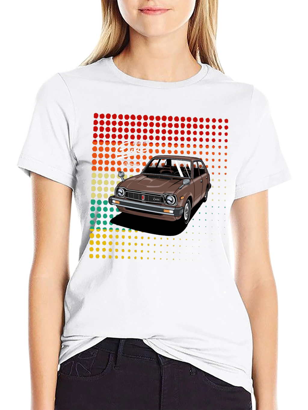 Retro Ride Civic T-Shirt