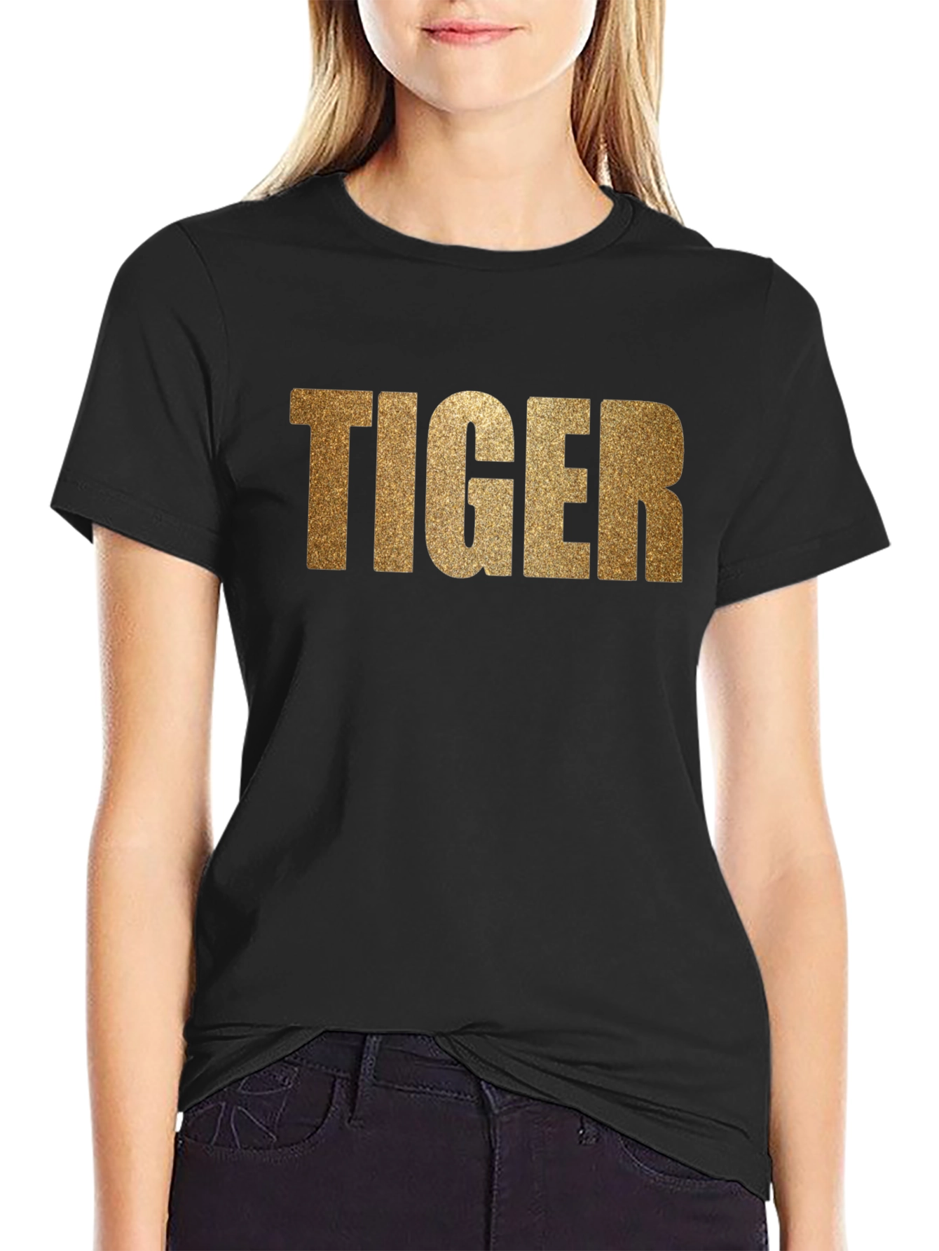 Tiger Graphic Tee - Stylish Mens Short Sleeve T-Shirt