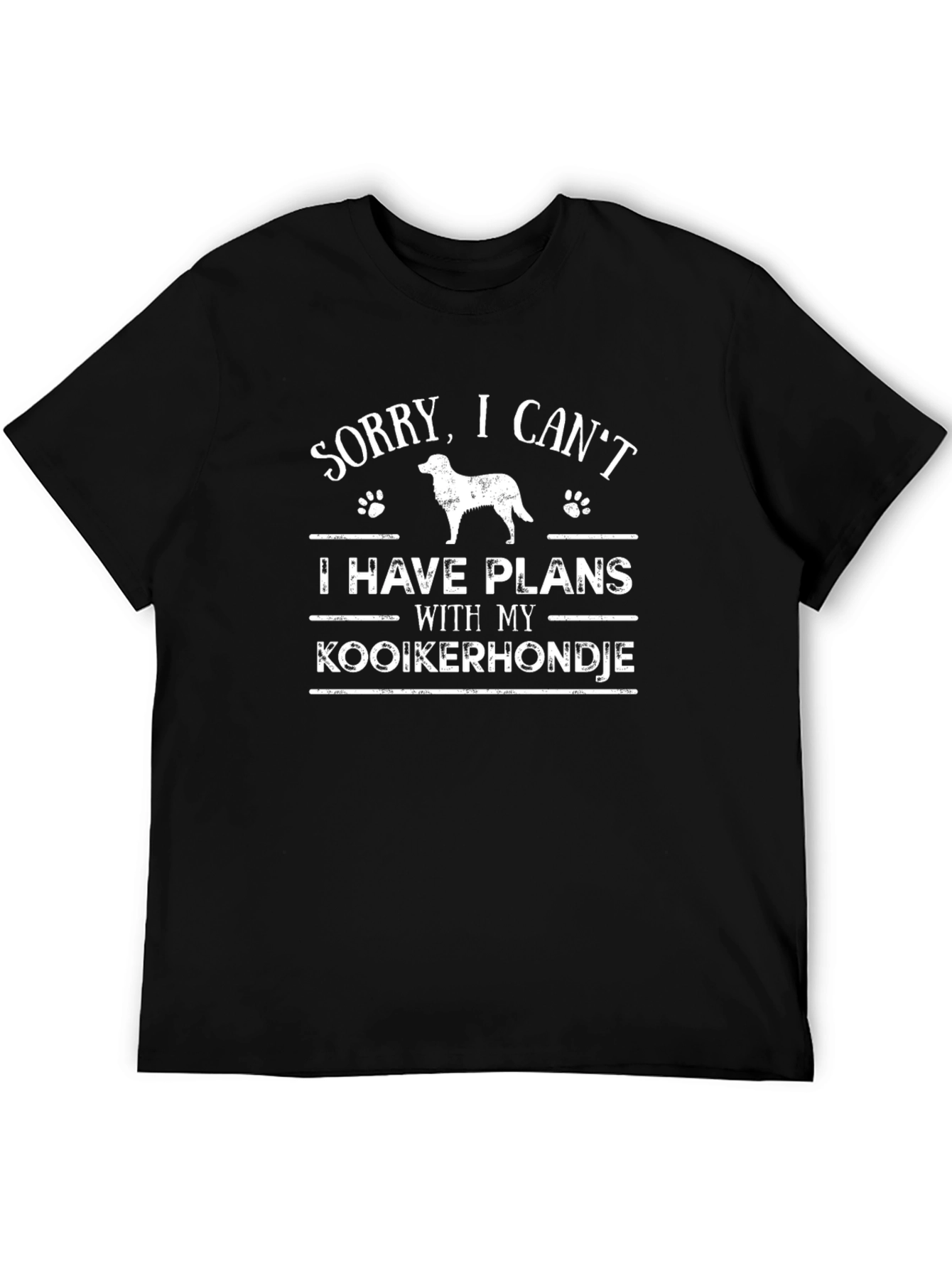 Kooikerhondje Plans Graphic Tee - Dog Lovers Shirt