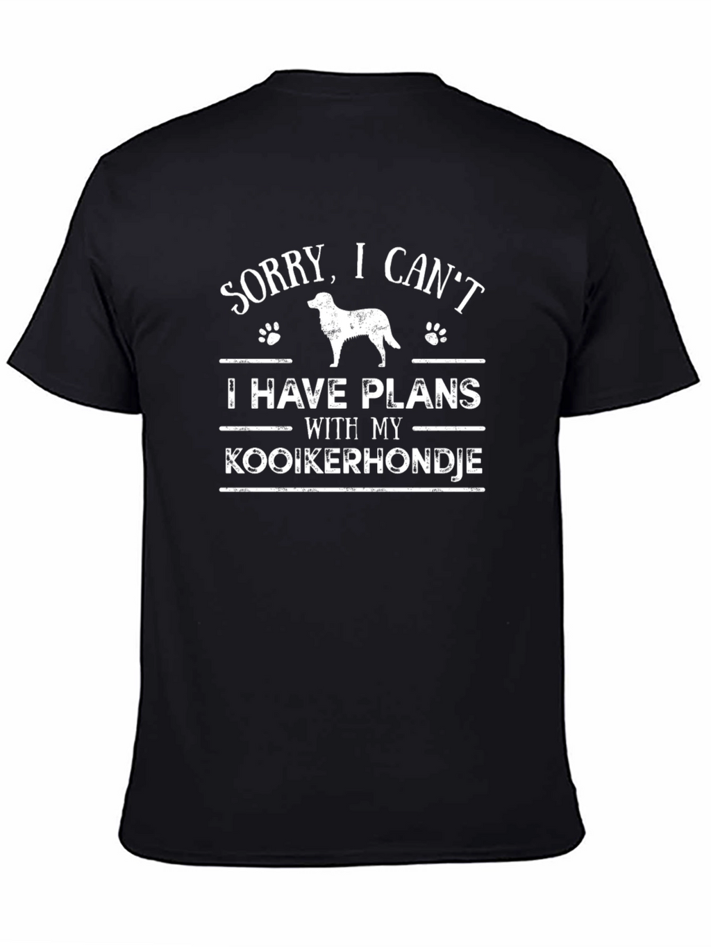 Kooikerhondje Plans Graphic Tee - Dog Lovers Shirt