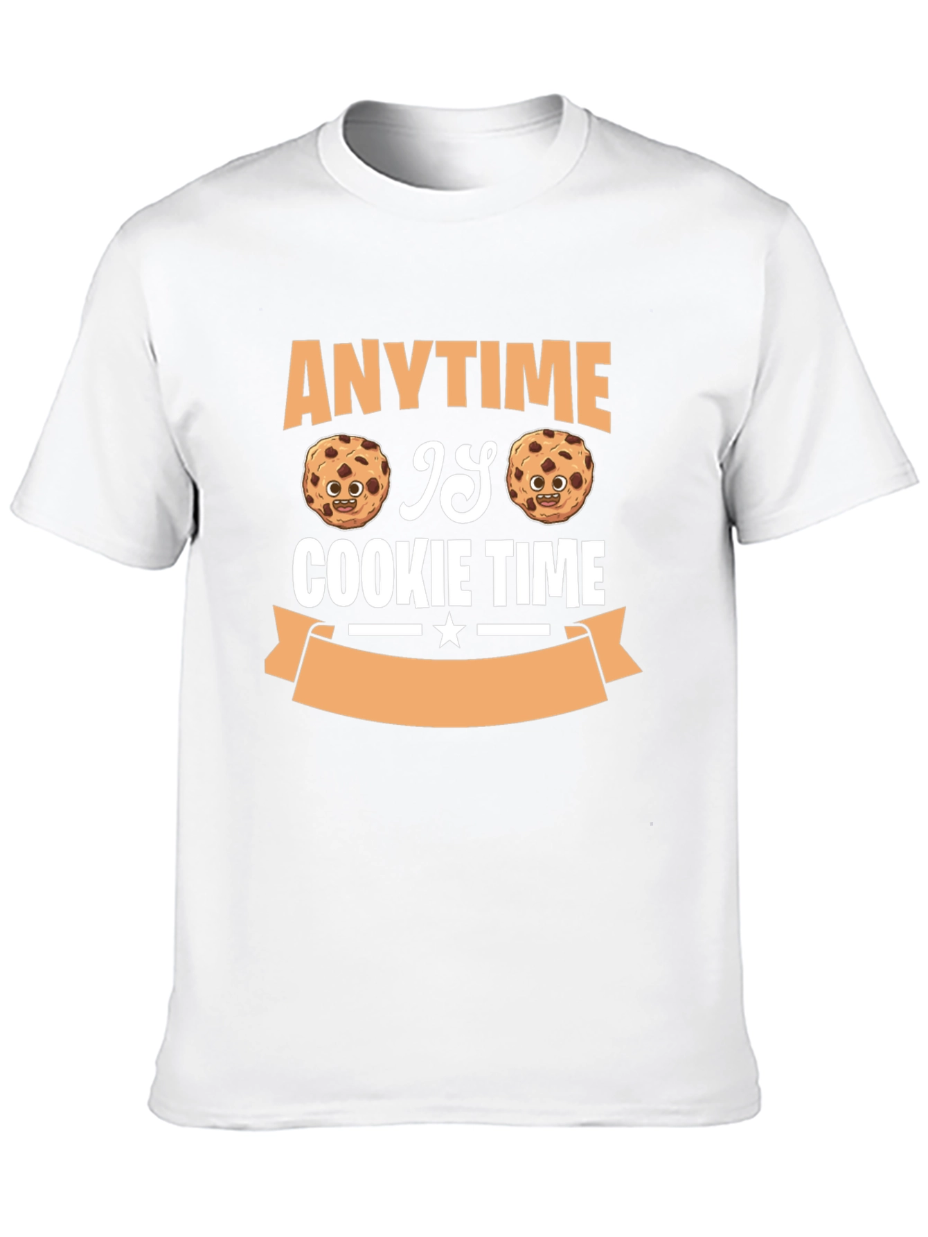 Anytime is Cookie Time Black T-Shirt