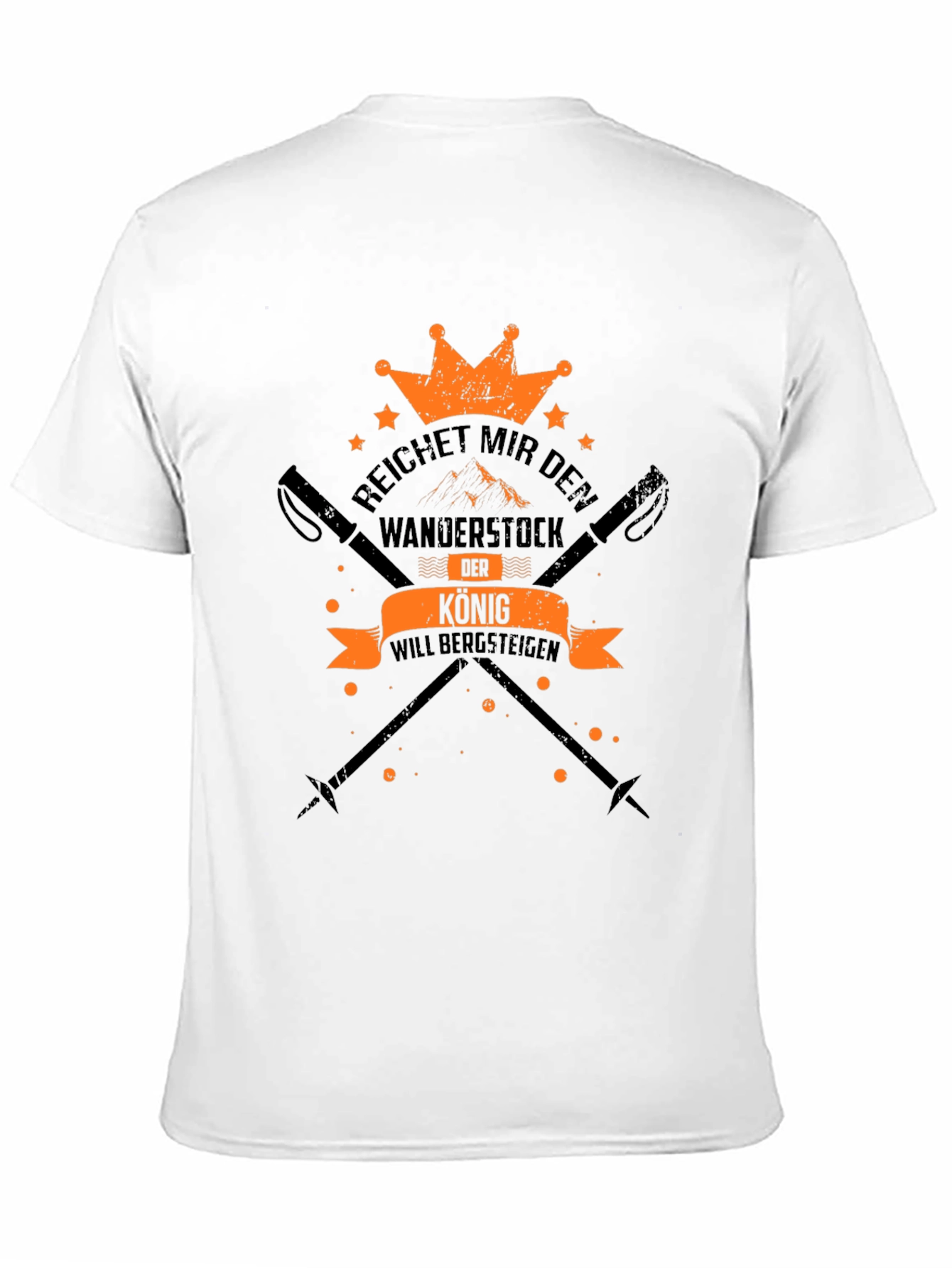 Hiking King T-Shirt - Reach for the Summit!