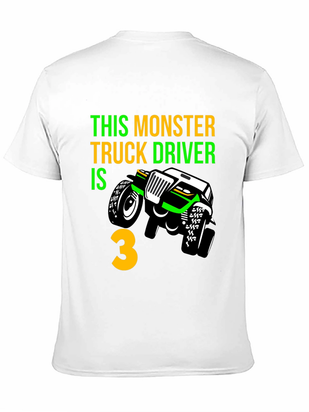 Monster Truck 3rd Birthday T-Shirt