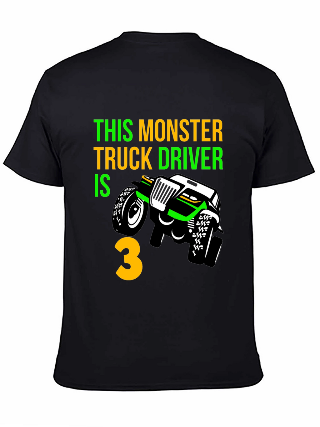 Monster Truck 3rd Birthday T-Shirt