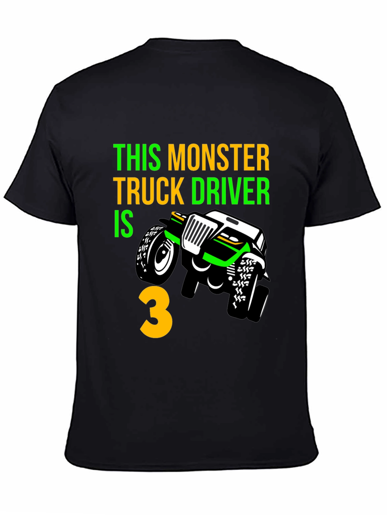 Monster Truck 3rd Birthday T-Shirt