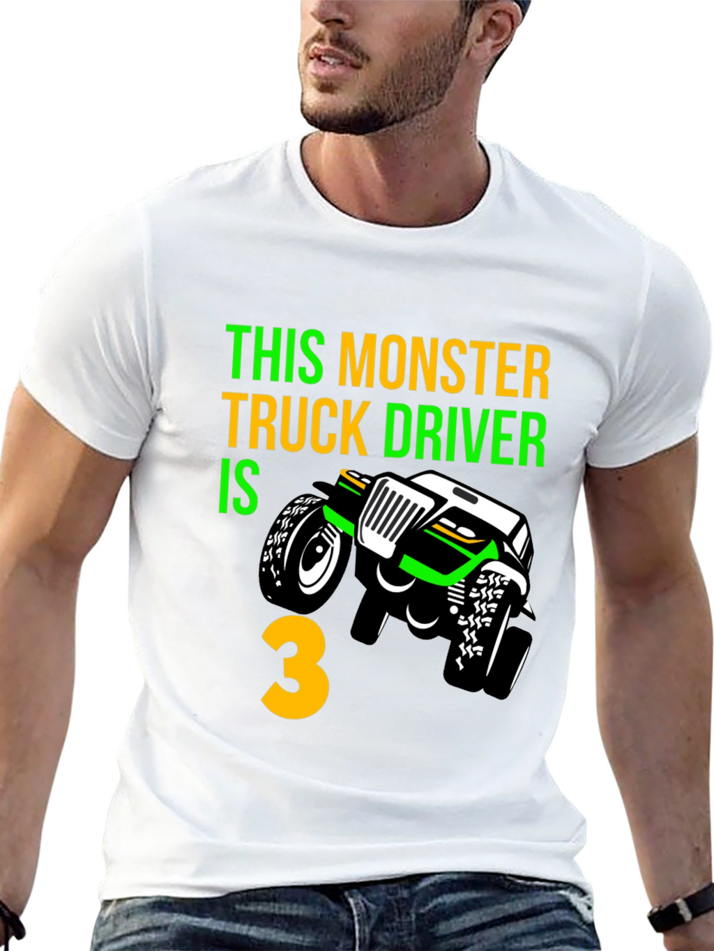 Monster Truck 3rd Birthday T-Shirt