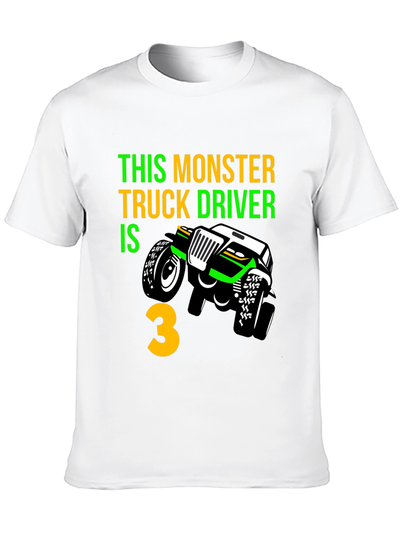 Monster Truck 3rd Birthday T-Shirt