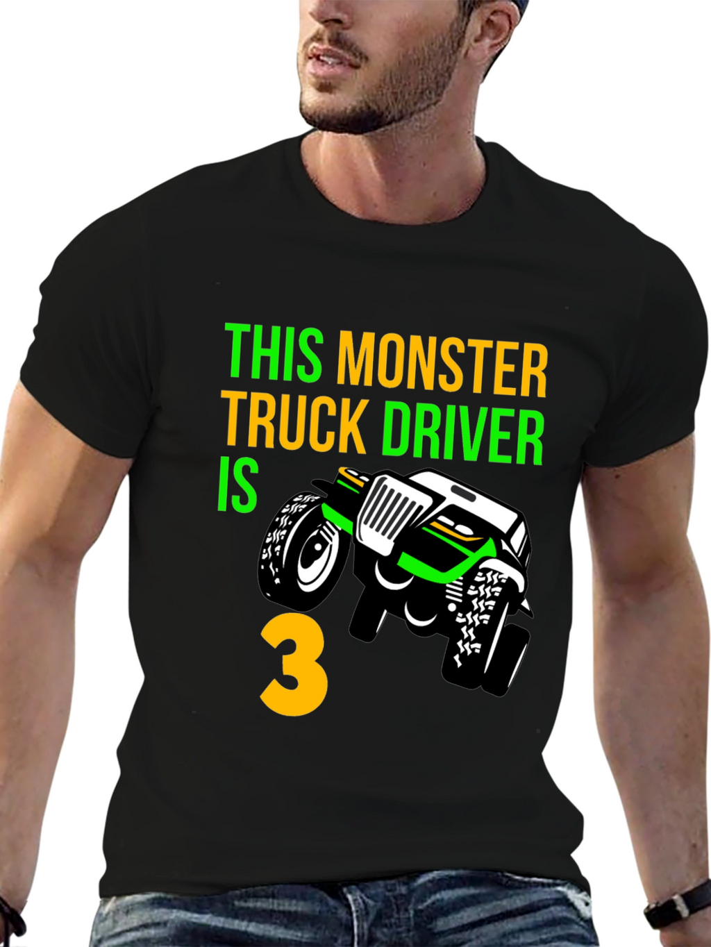 Monster Truck 3rd Birthday T-Shirt