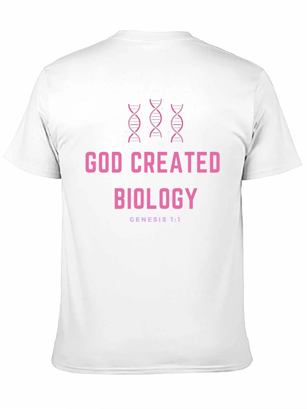 God Created Biology T-Shirt