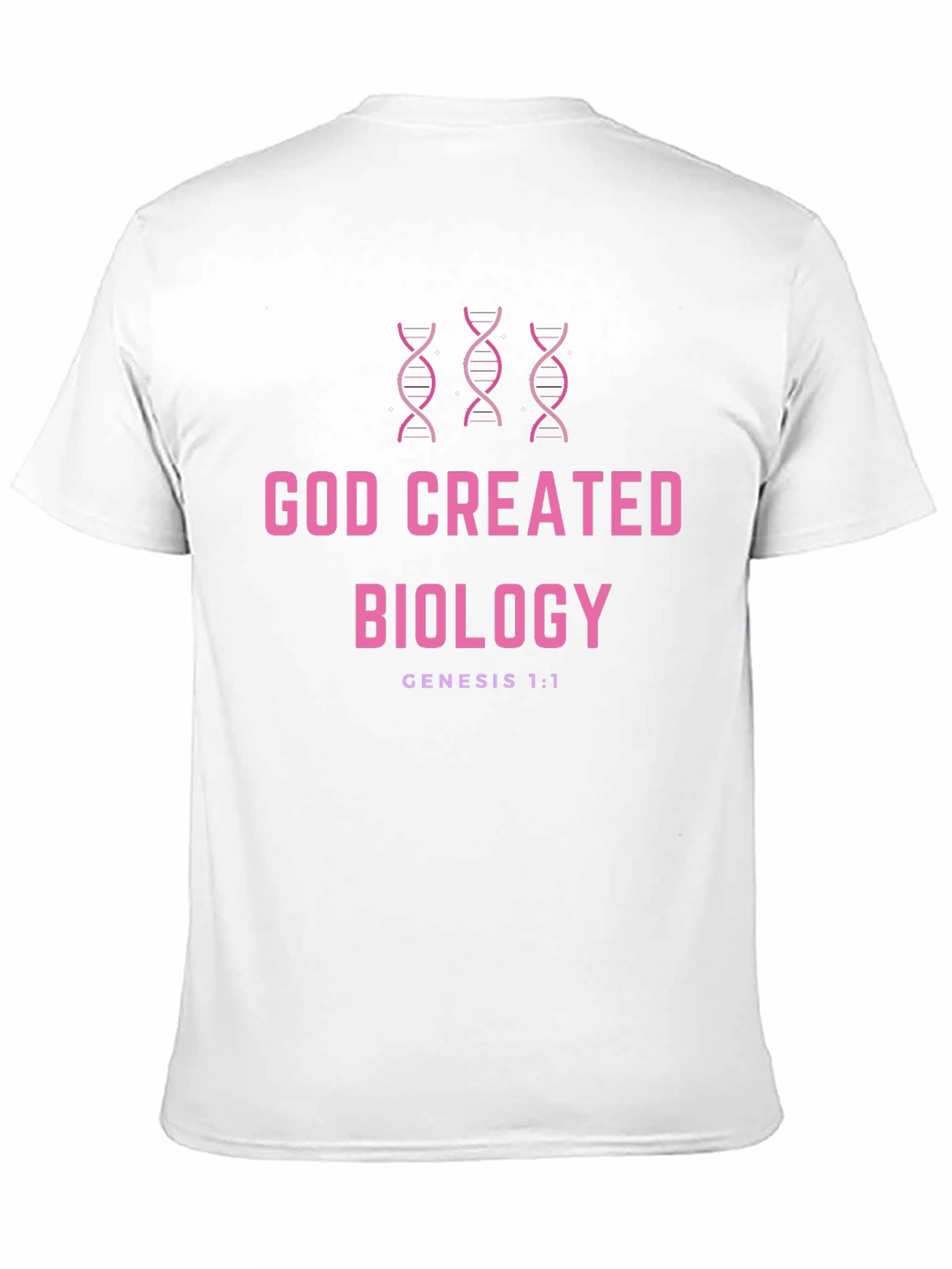 God Created Biology T-Shirt