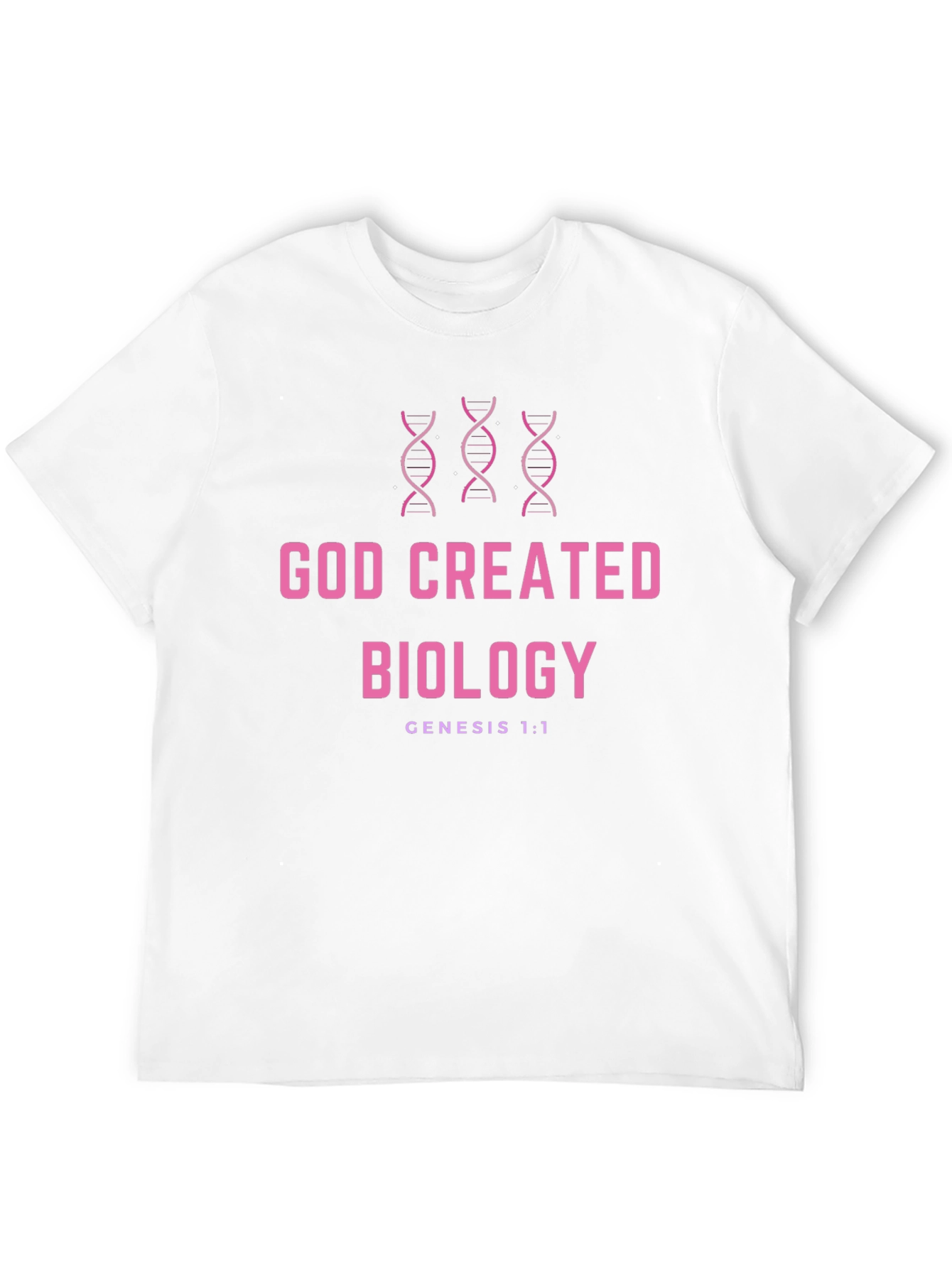God Created Biology T-Shirt