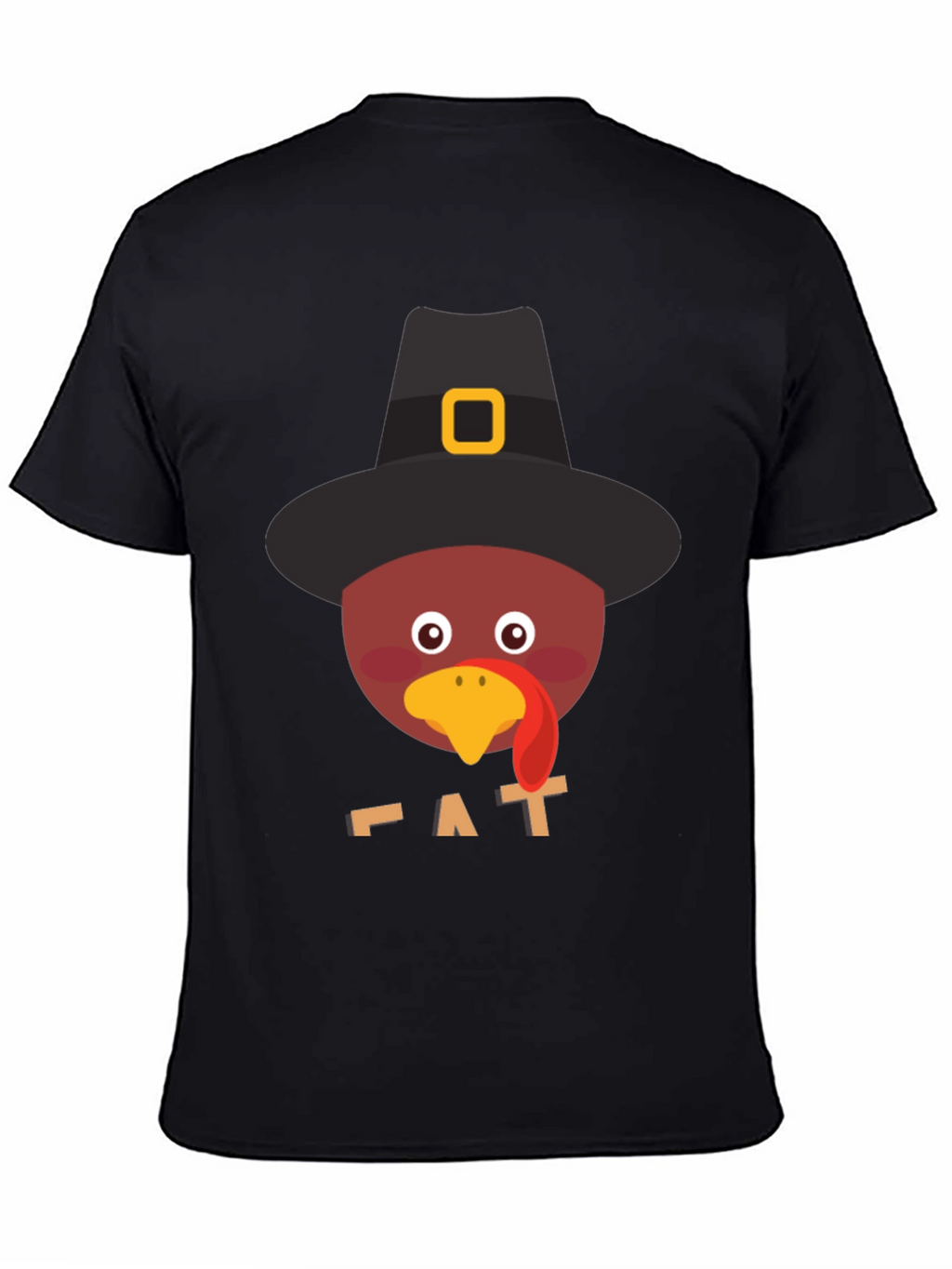 Thanksgiving Turkey Pilgrim Hat T-Shirt