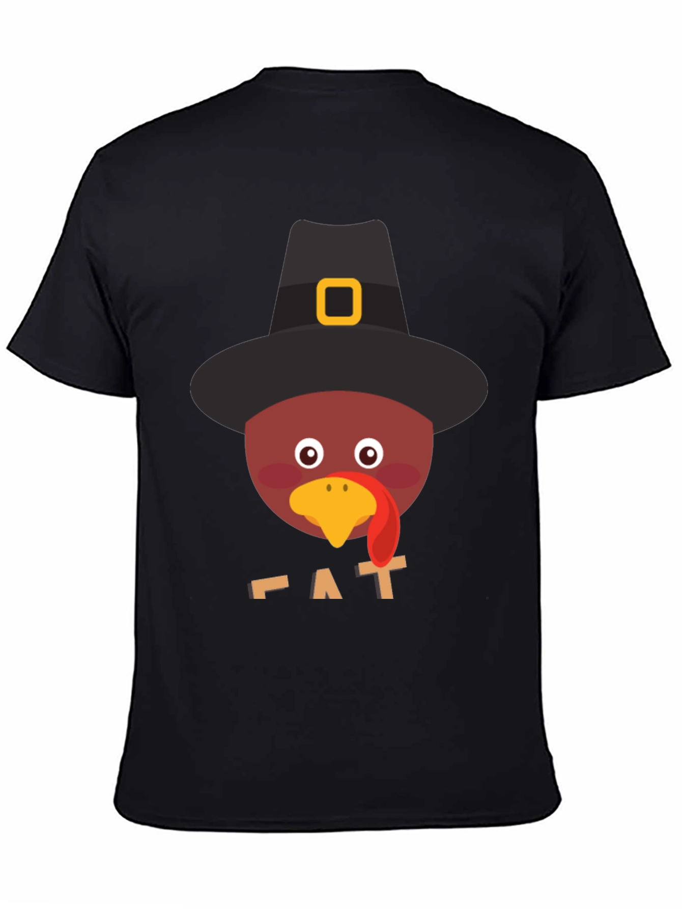 Thanksgiving Turkey Pilgrim Hat T-Shirt
