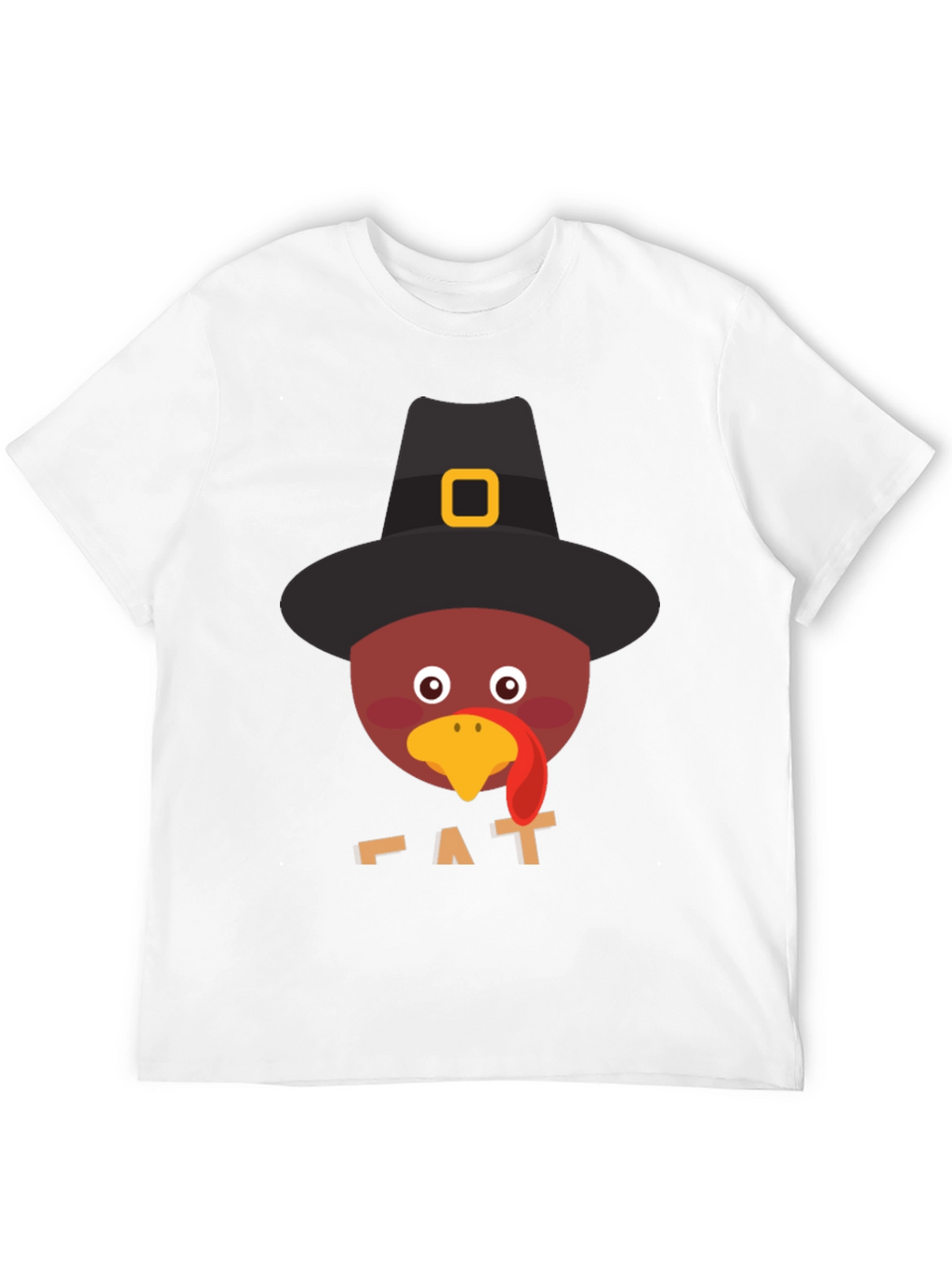 Thanksgiving Turkey Pilgrim Hat T-Shirt
