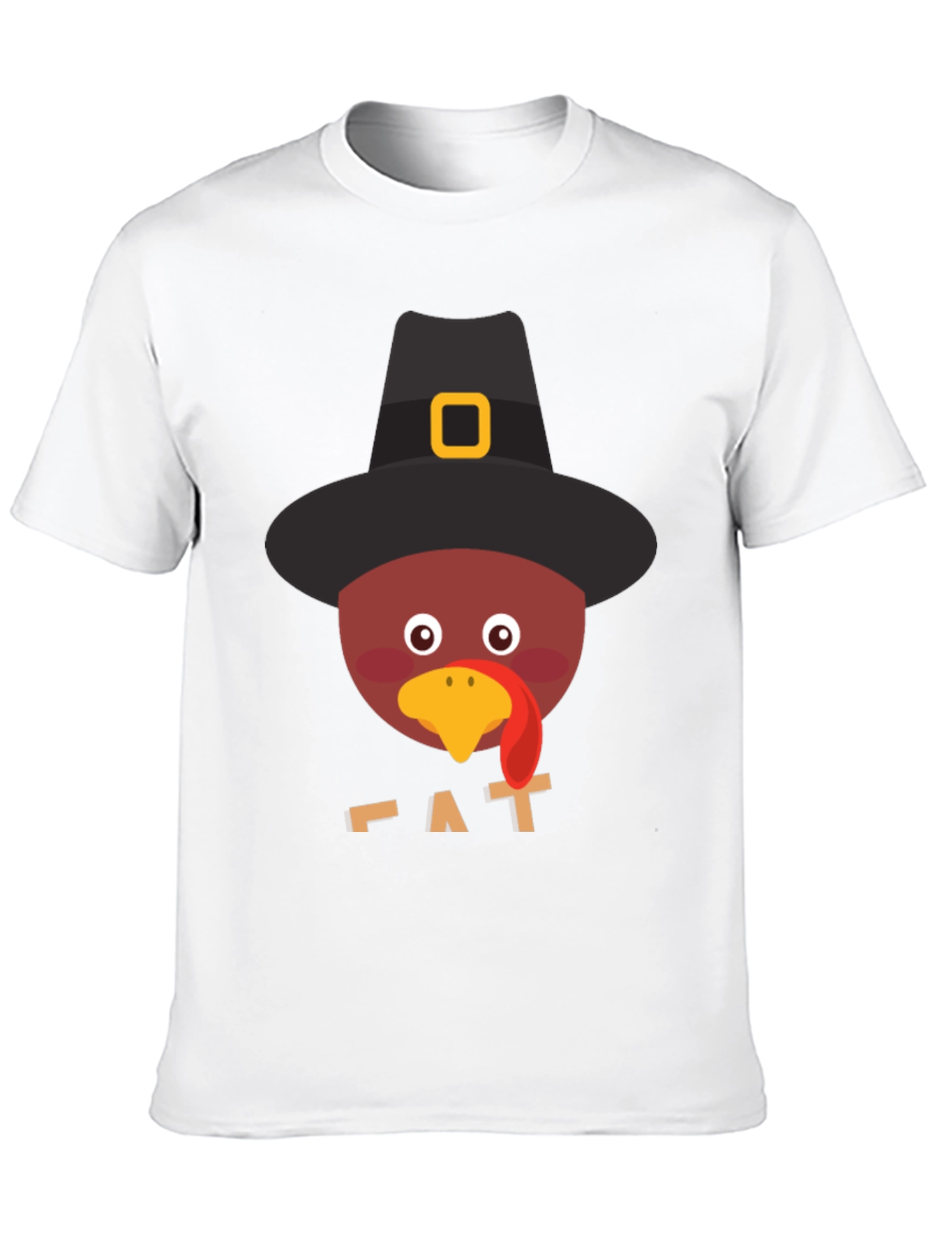 Thanksgiving Turkey Pilgrim Hat T-Shirt