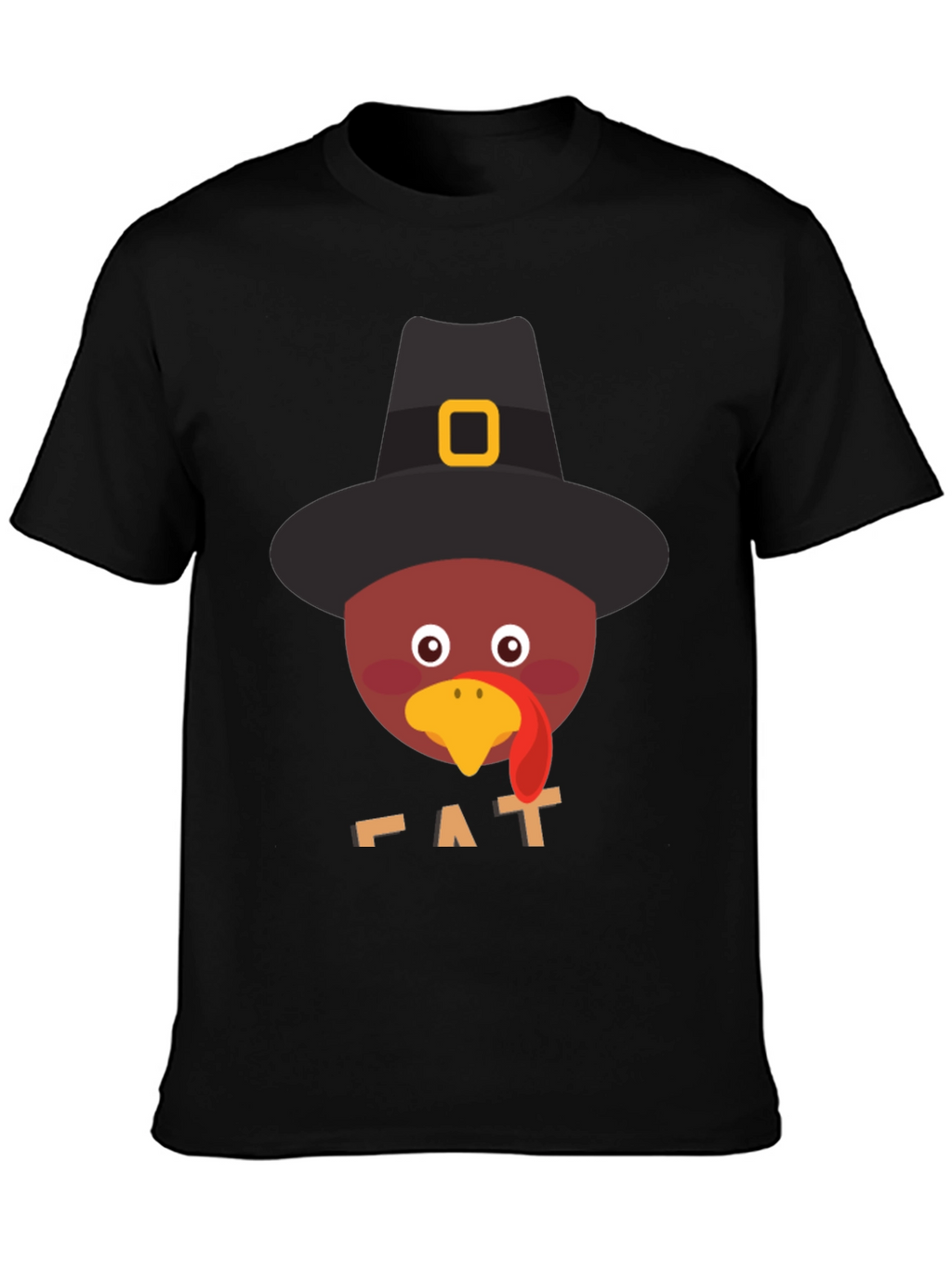 Thanksgiving Turkey Pilgrim Hat T-Shirt